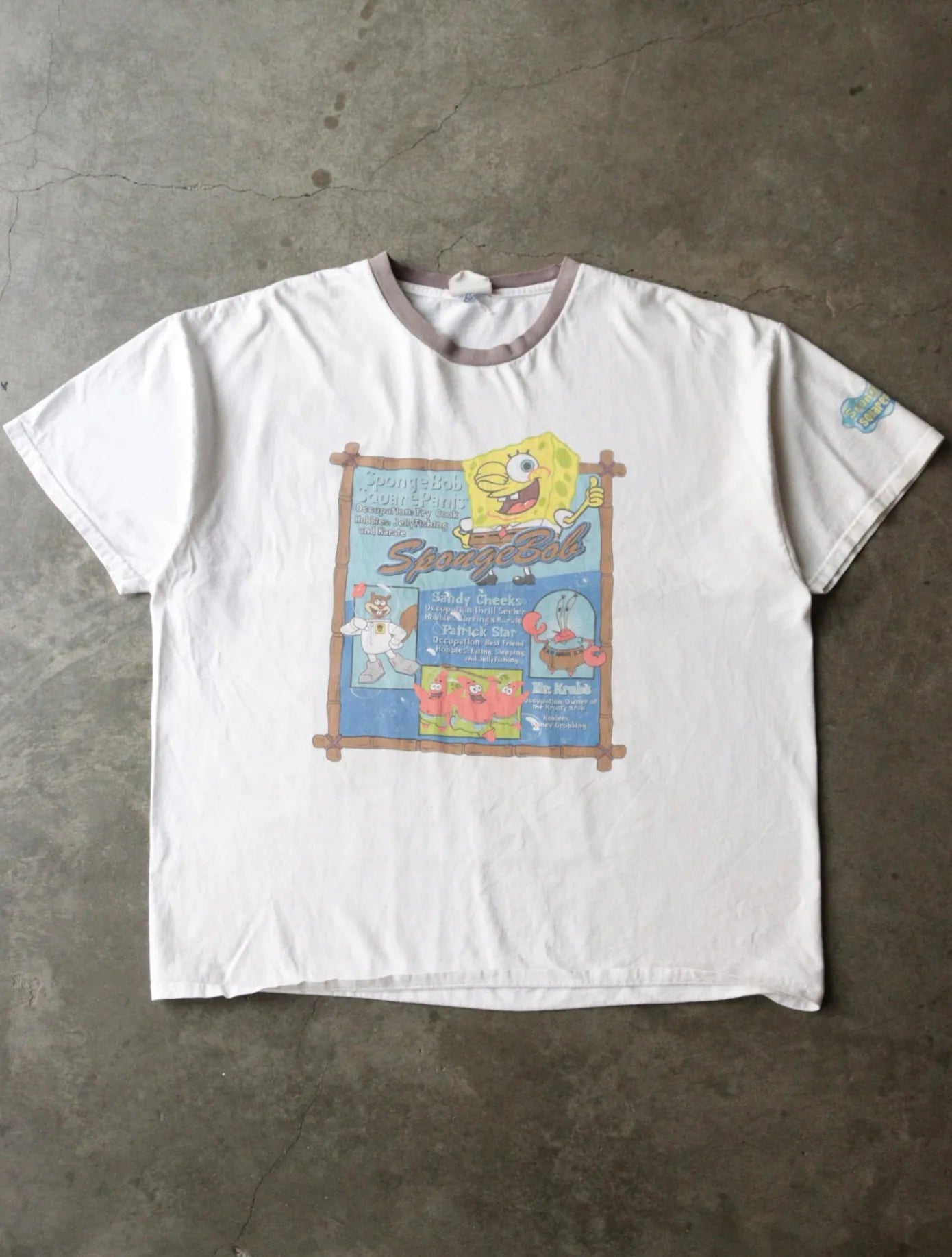 2000S SPONGEBOB RINGER TEE