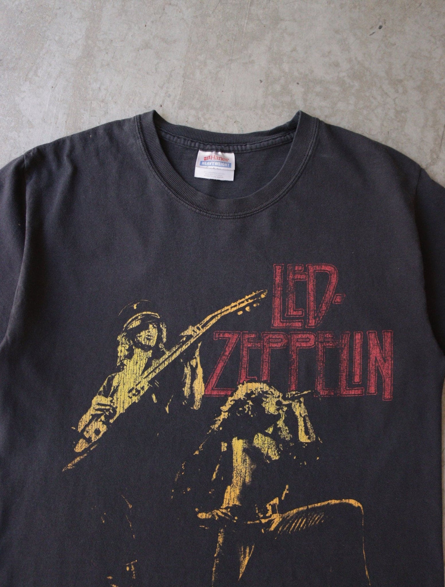 2000S LED ZEPPELIN FADED BAND TEE
