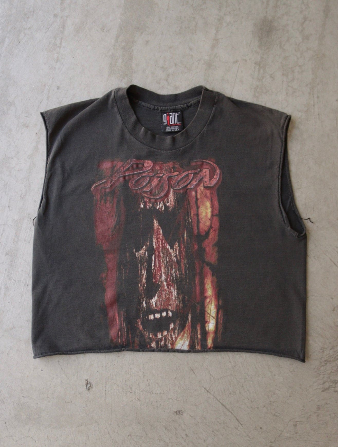 1990S POISON CHOPPED BAND TEE