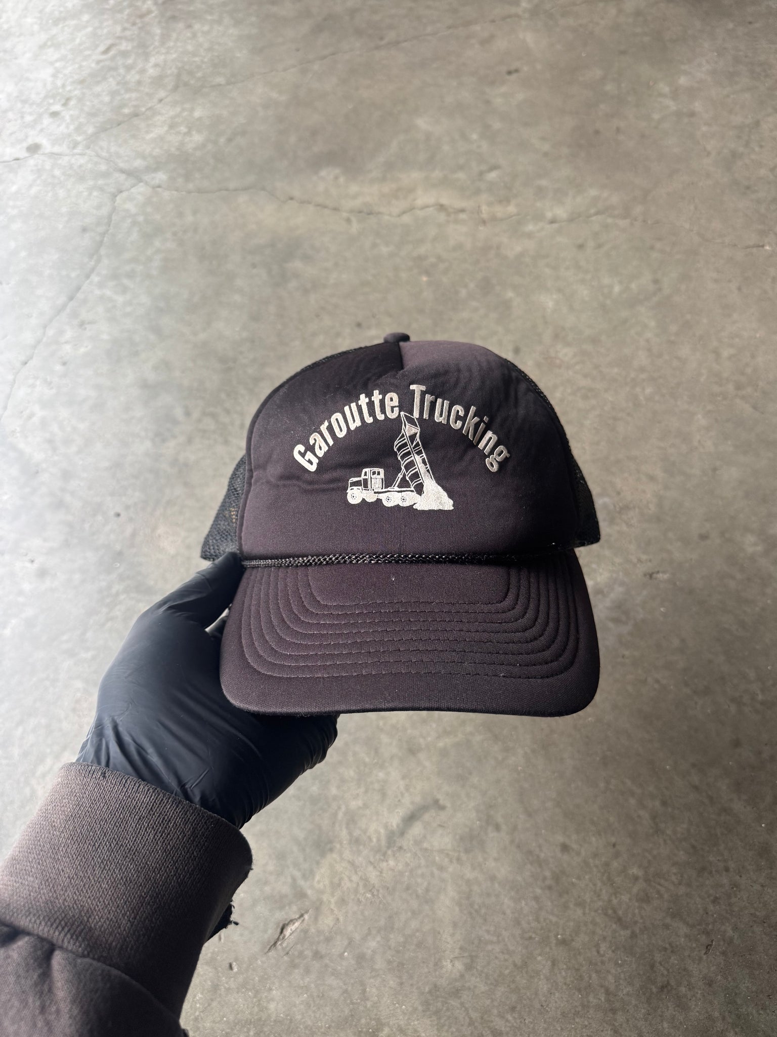 1980S GAROUTTE TRUCKING HAT