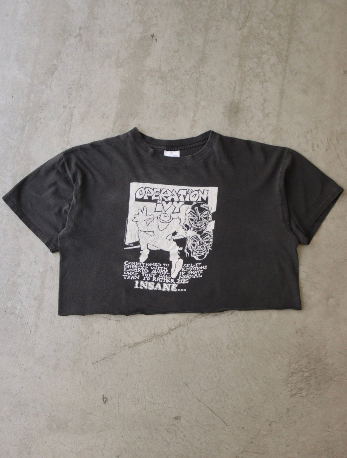 1980S OPERATION IVY CROPPED TEE