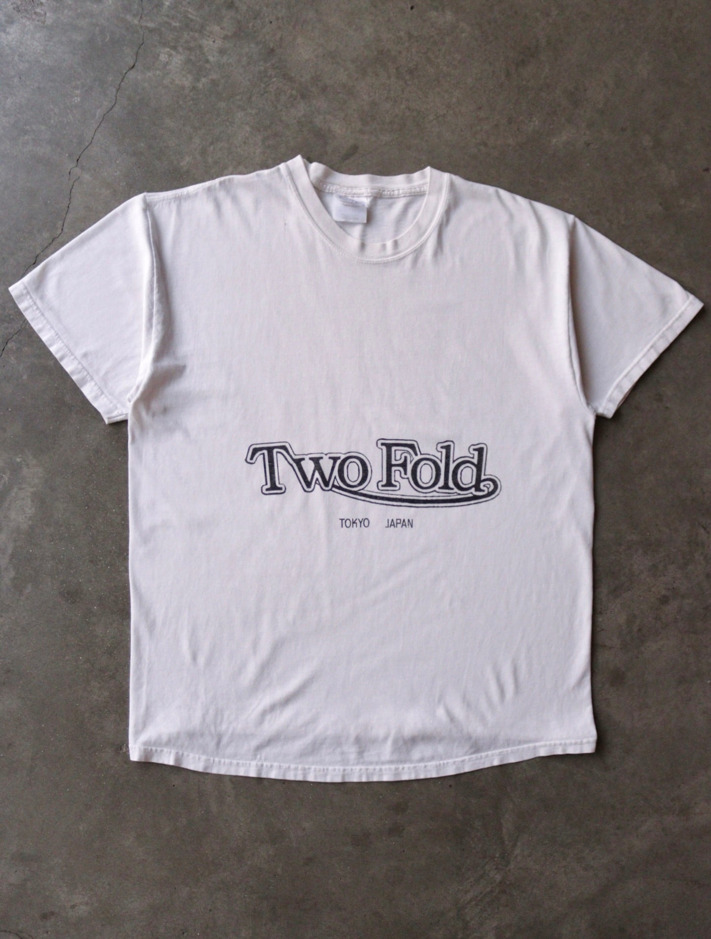 2000S TWO FOLD JAPAN BIKER LOGO TEE