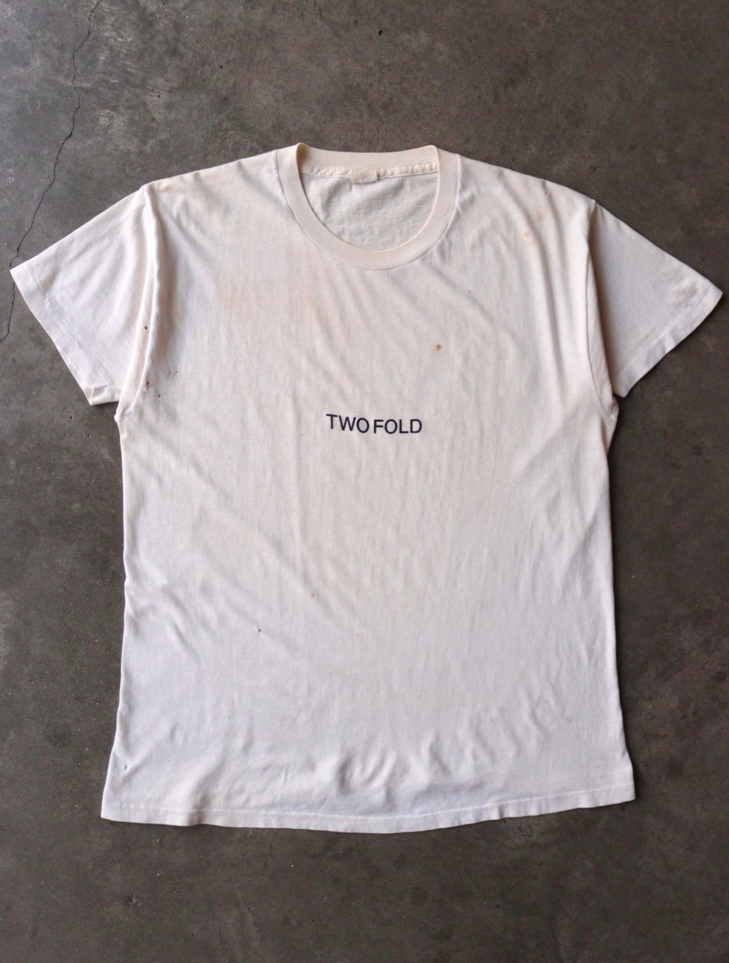 1970S TWO FOLD LOGO TEE