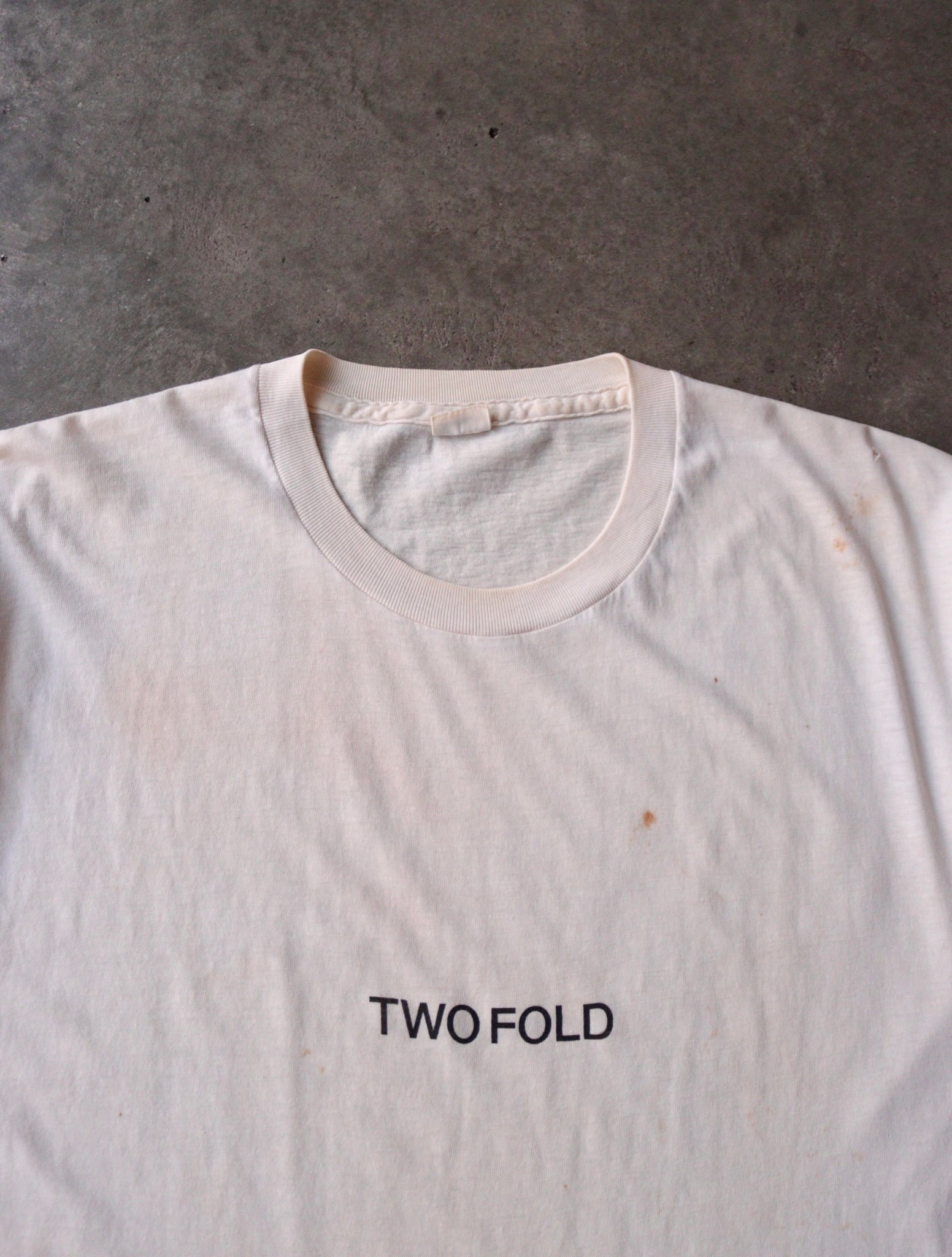 1970S TWO FOLD LOGO TEE