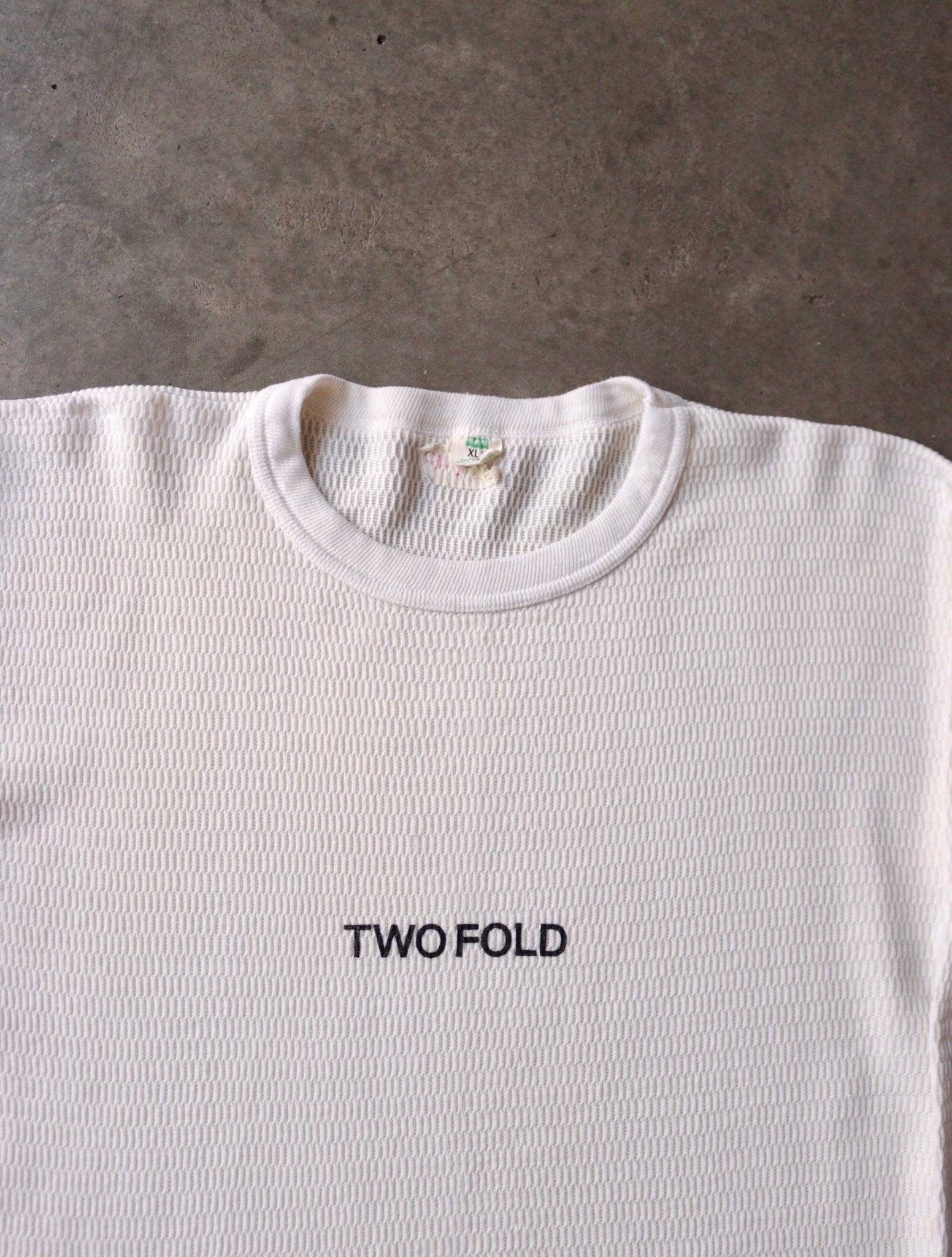 1970S TWO FOLD LOGO L/S THERMAL SHIRT