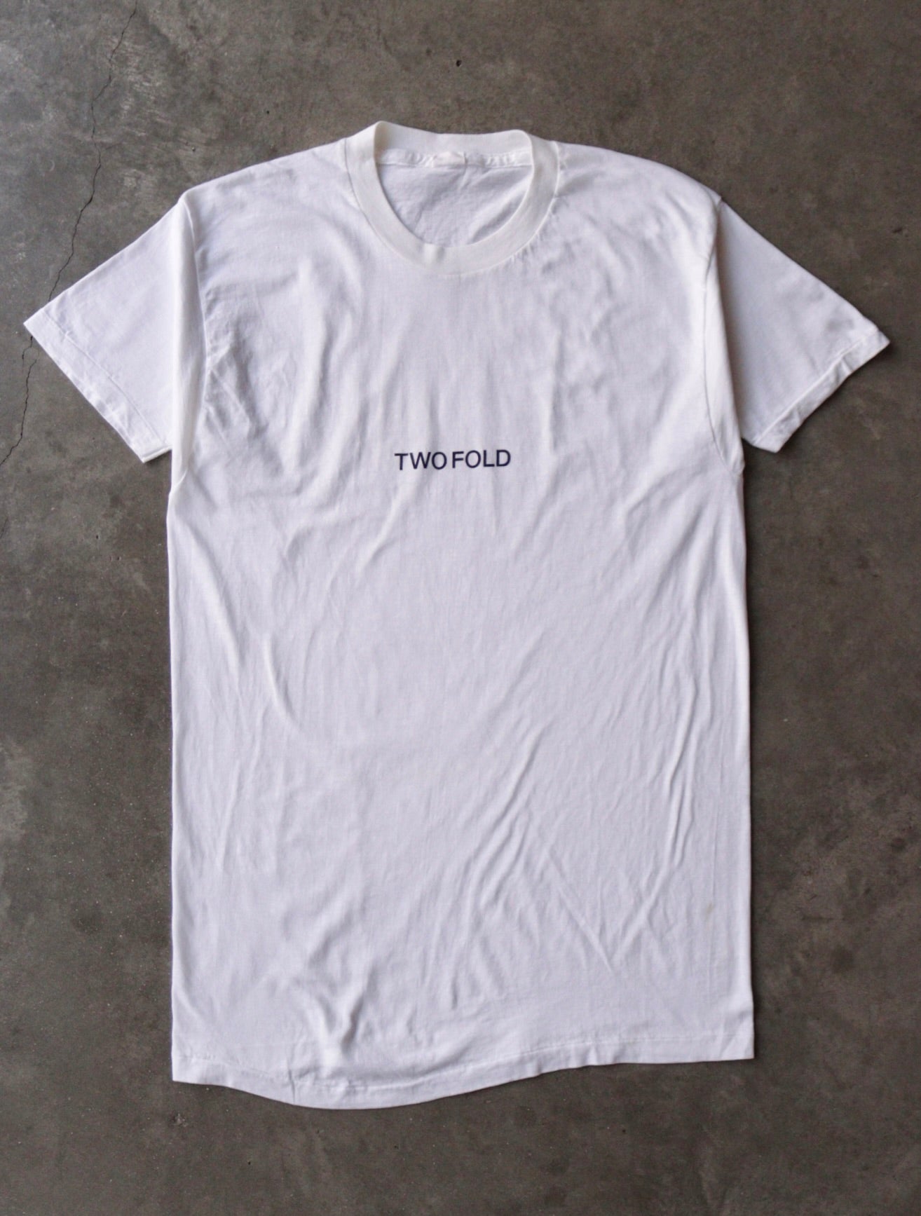 1970S TWO FOLD LOGO TEE