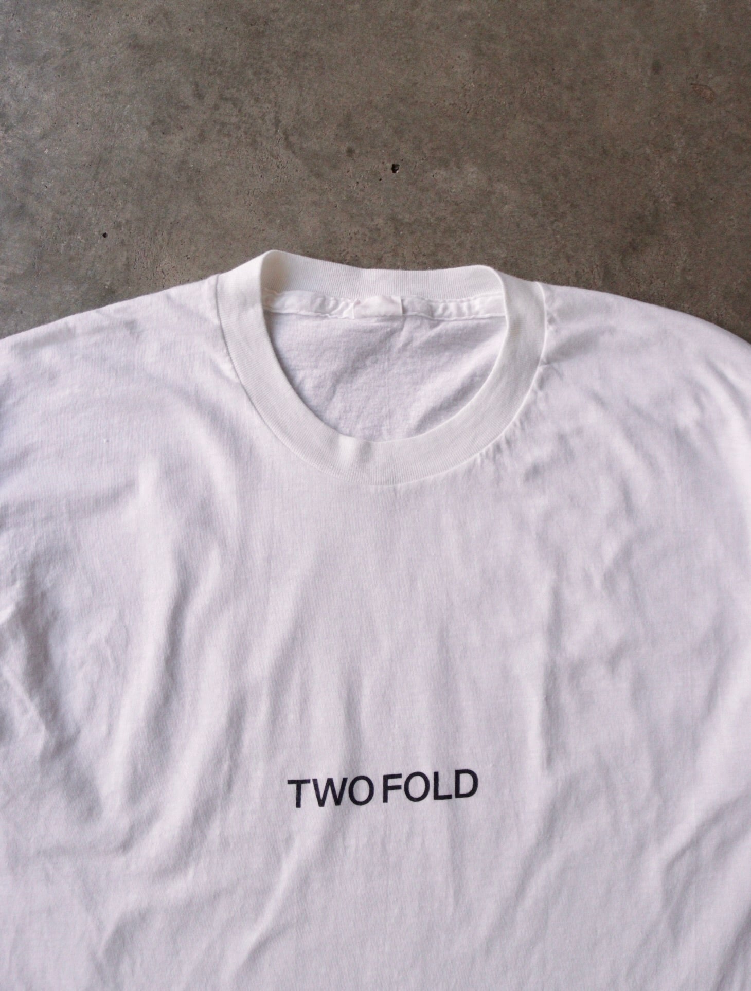 1970S TWO FOLD LOGO TEE