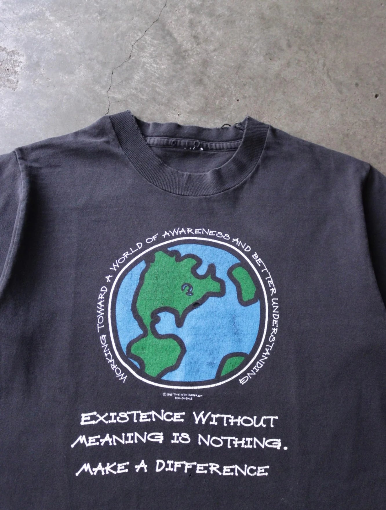 2000S FADED MAKE A DIFFERENCE TEE