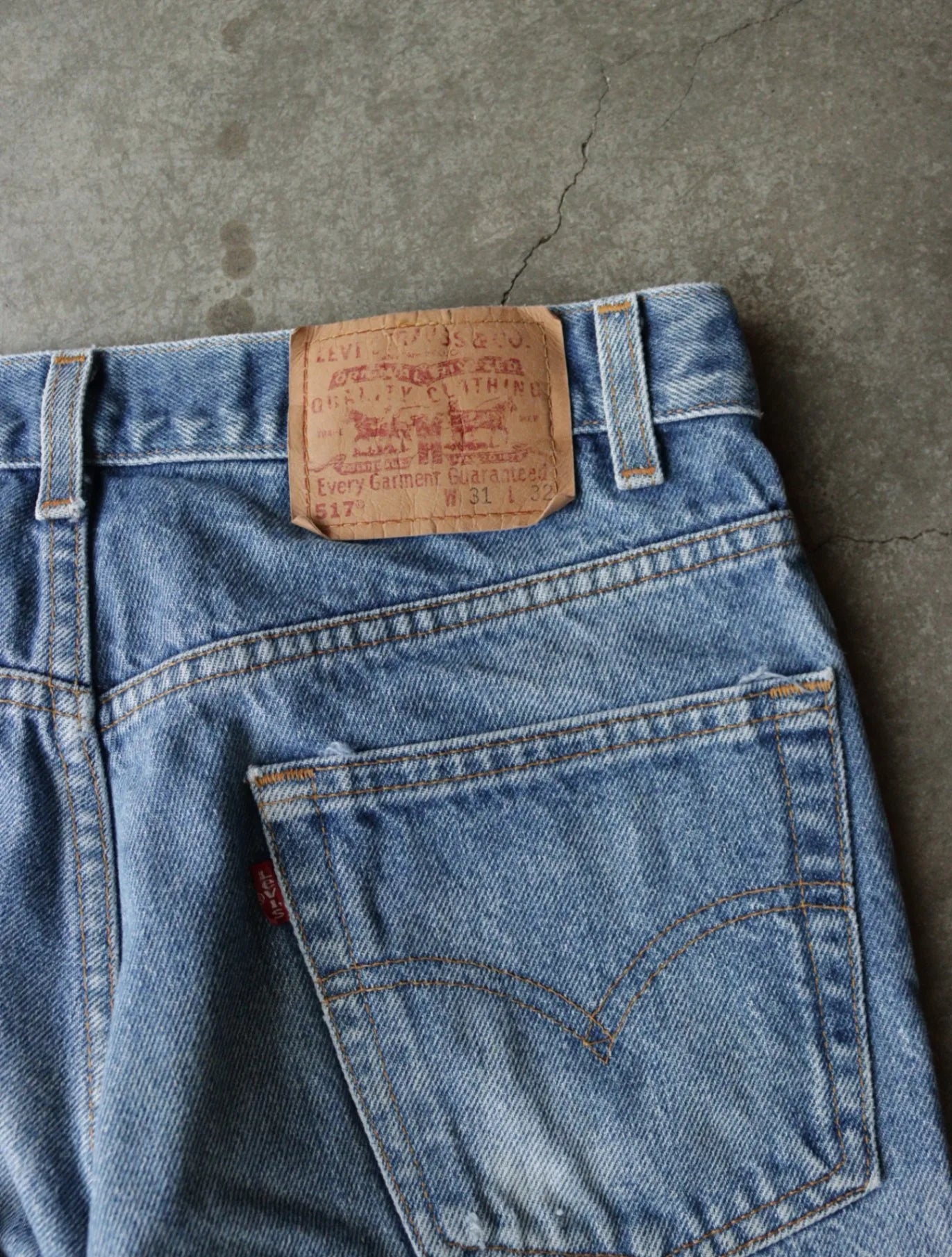 1990S LEVIS 517 BOOTCUT DENIM PANTS