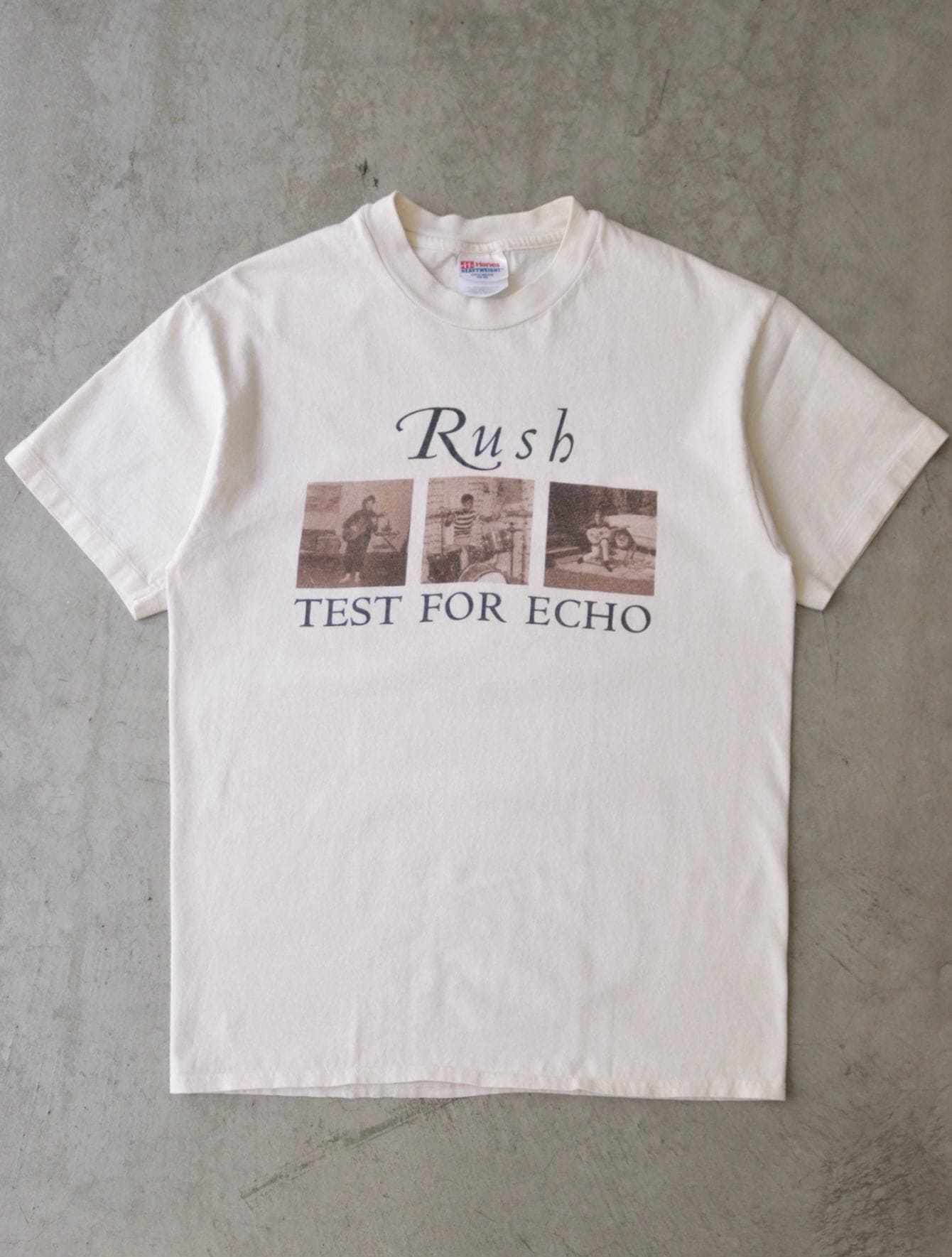 1990S RUSH TEST FOR ECHO BAND TEE