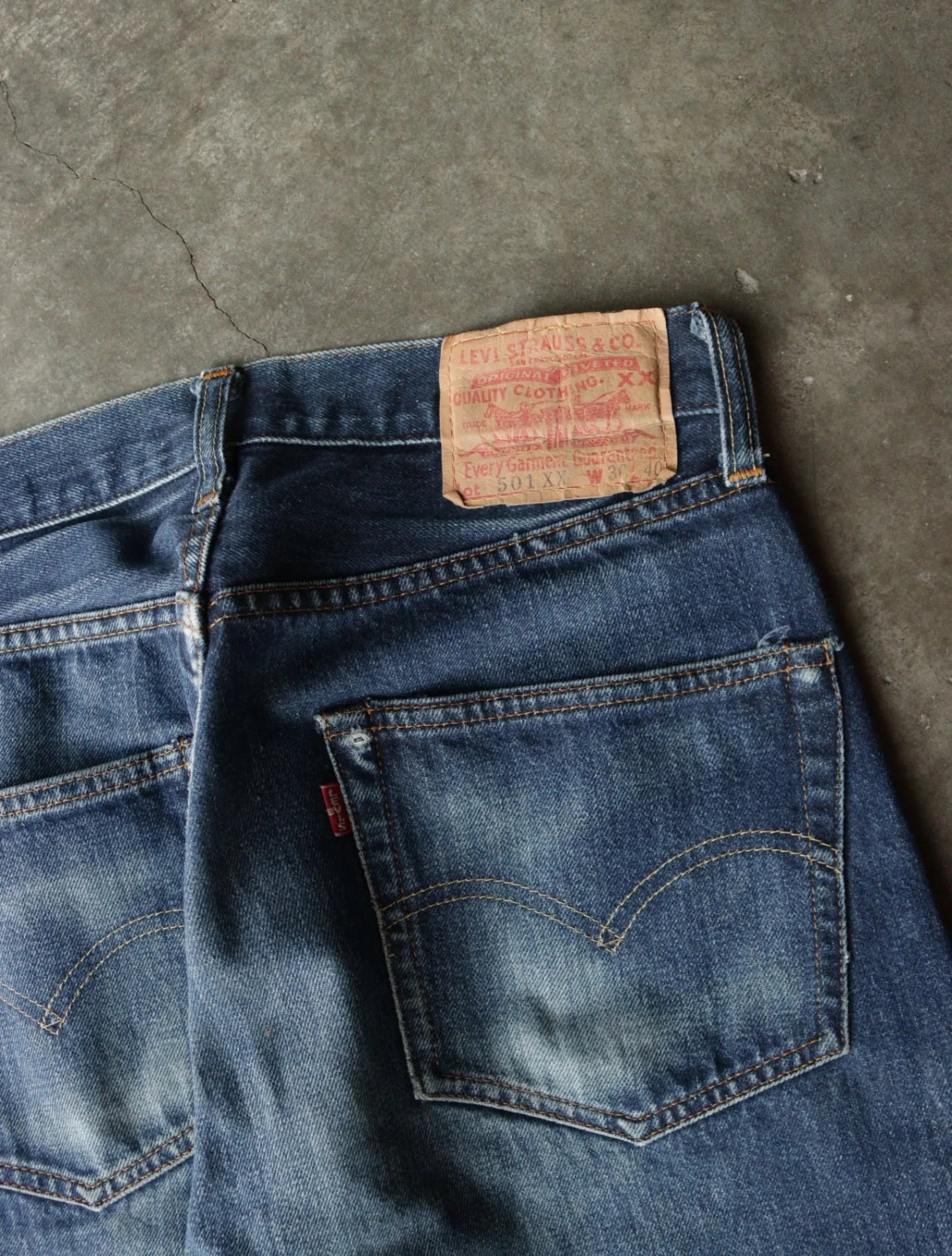 2000S LVC SELVEDGE 501 DENIM PANTS