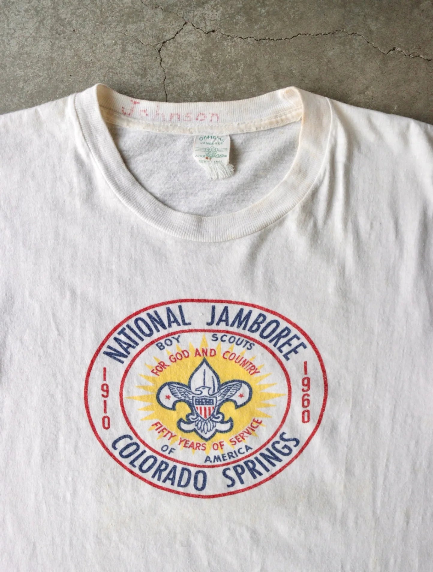 1960S NATIONAL JAMBOREE TEE