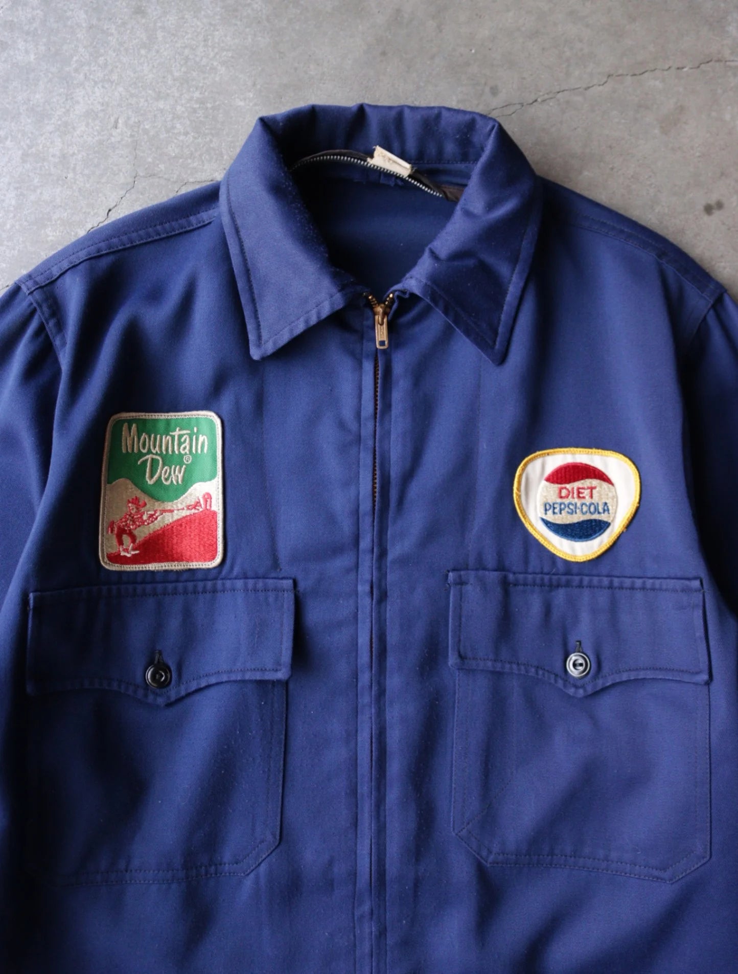 1950S MTN DEW PEPSI WORK JACKET