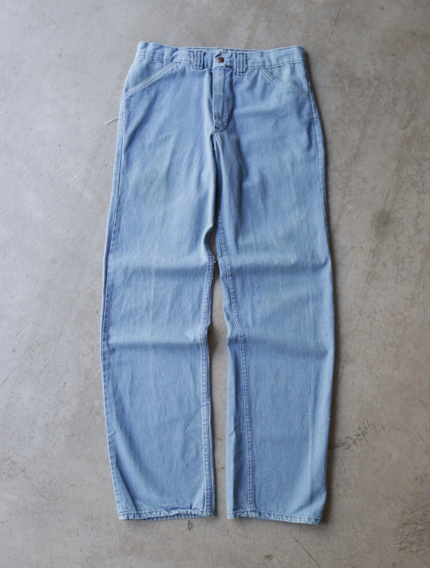 1980S STRAIGHT LEG DENIM PANTS