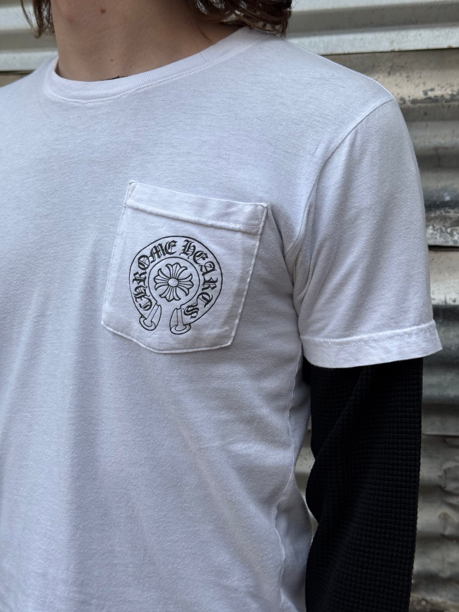 2000S CHROME HEARTS HANGZHOU TEE + + 70S WAFFLE THERMAL