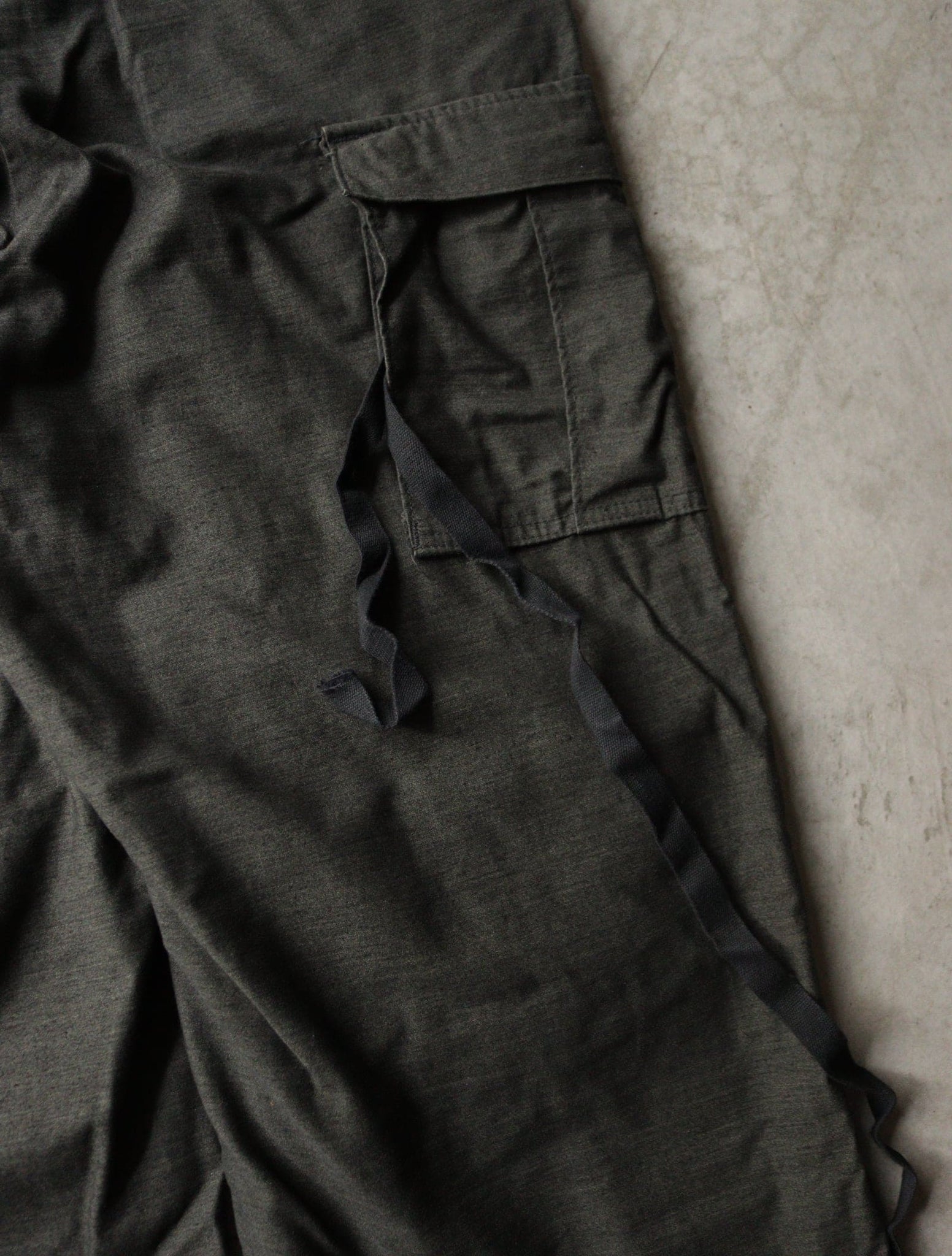 1970S M-51 OVERDYED MILITARY PARACHUTE PANTS