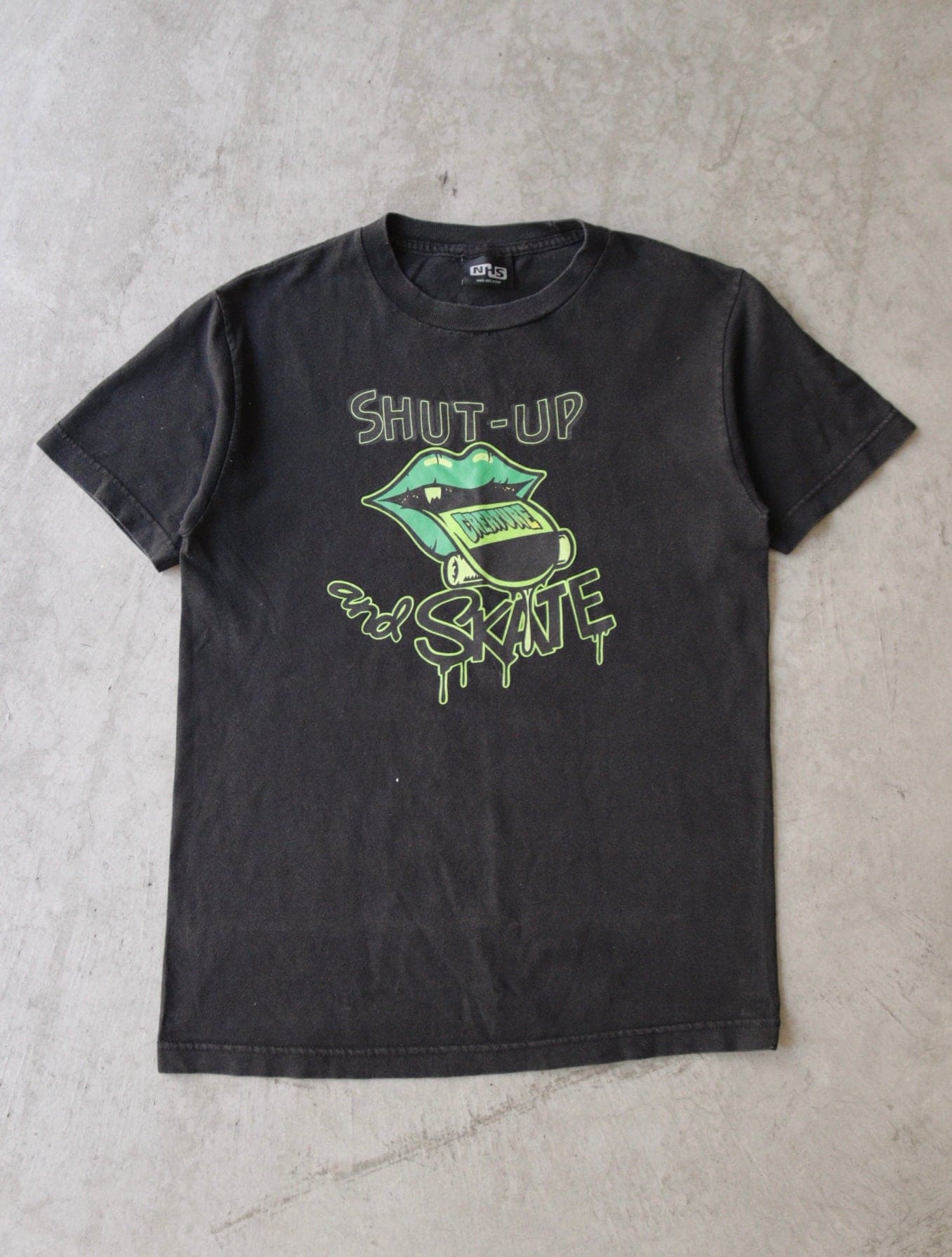 2000S NHS SHUT UP AND SKATE TEE