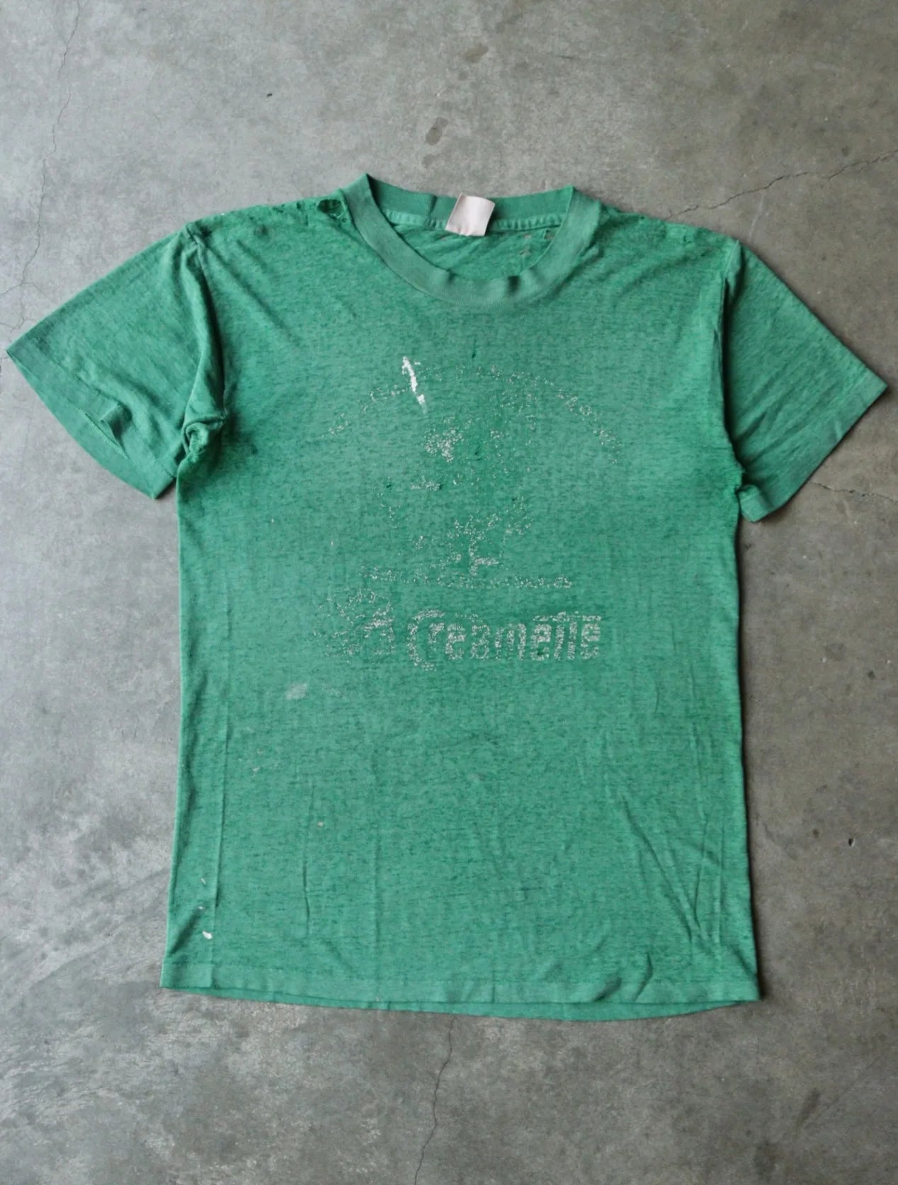 1980S FADED GREEN TEE