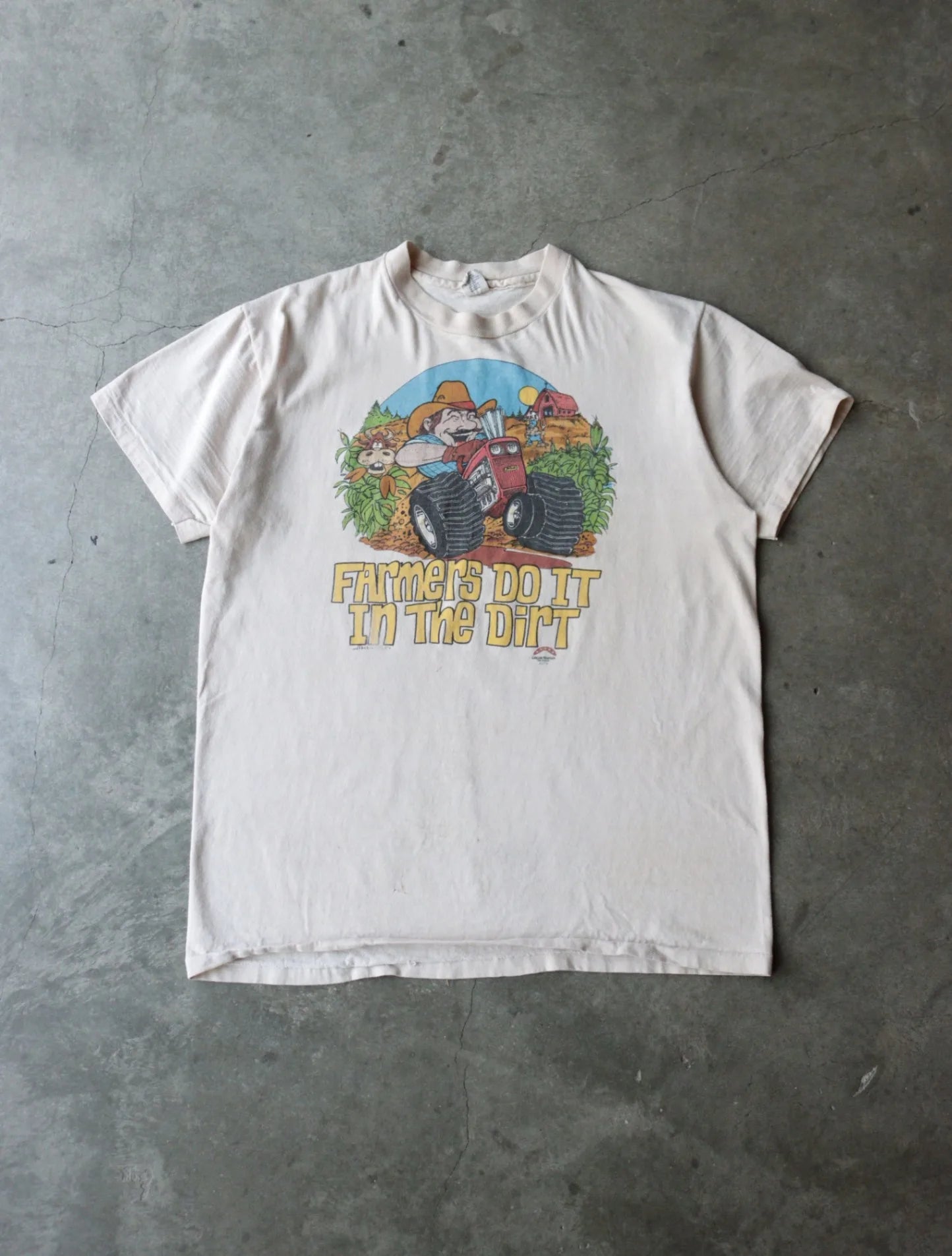 1970S FARMERS TEE