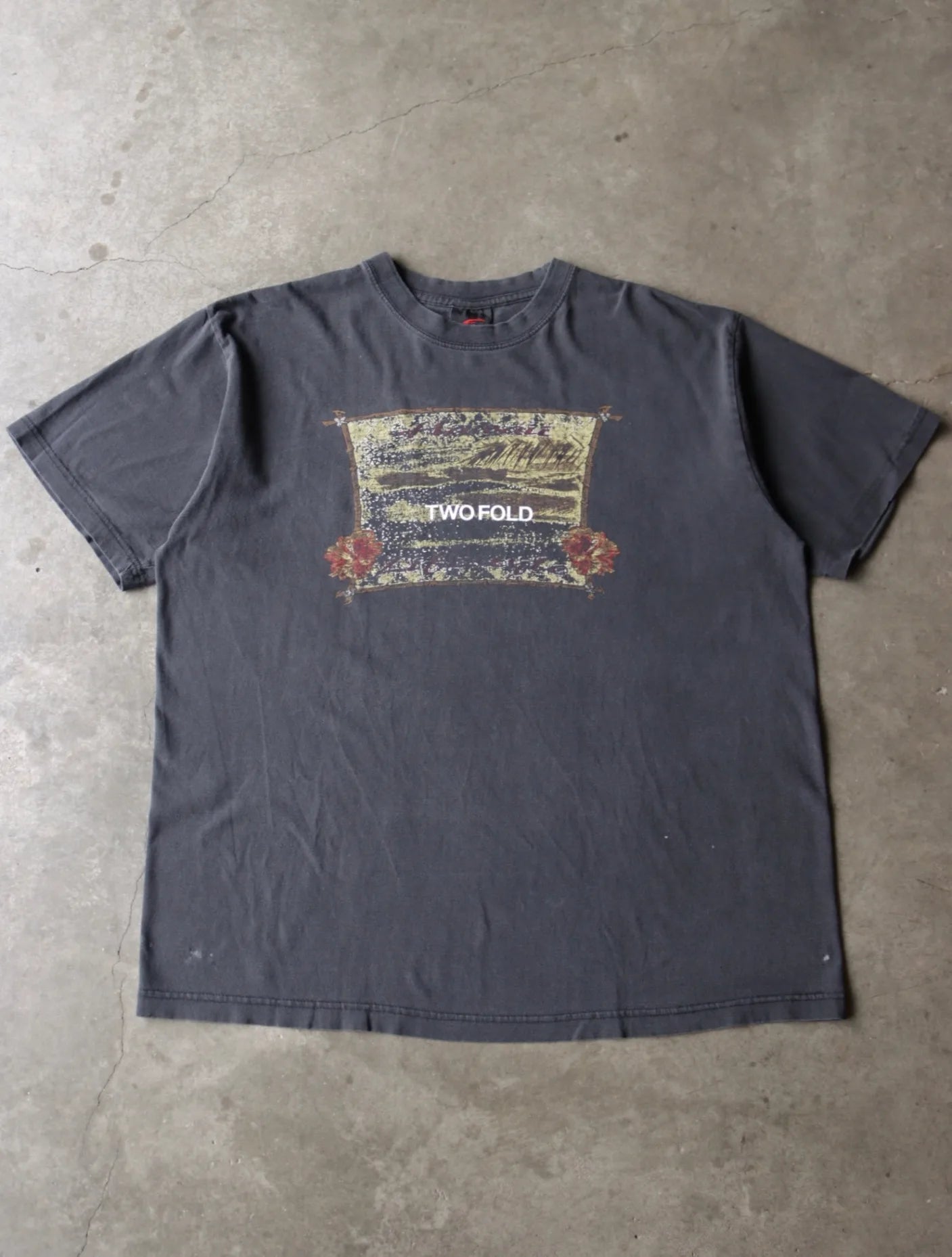 1990S TWOFOLD GRAPHIC TEE