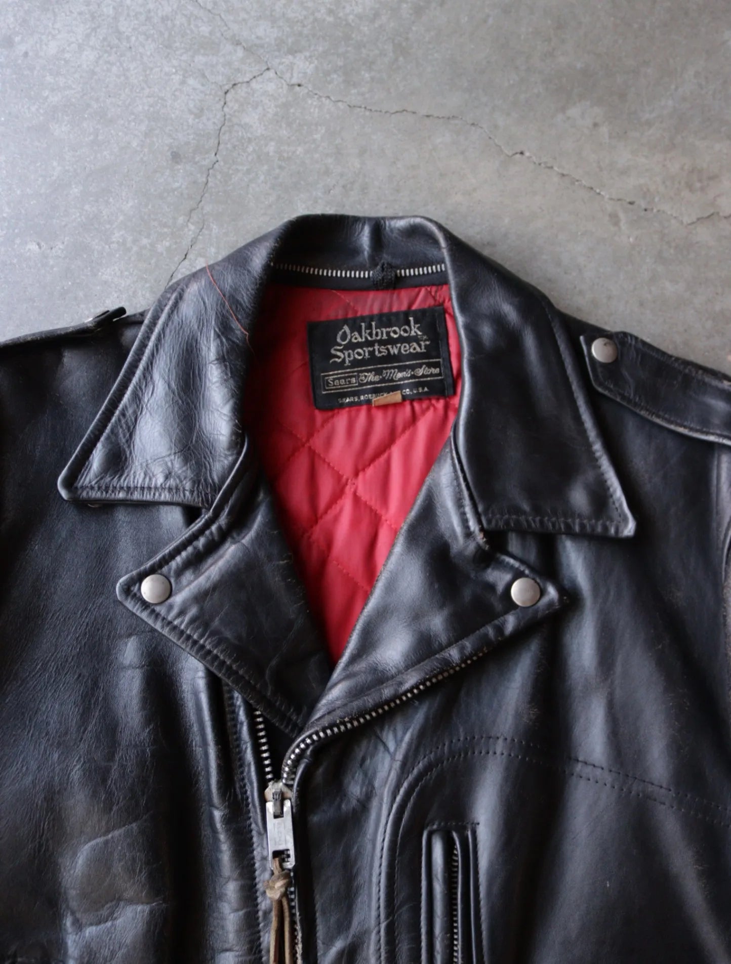 1980S SEARS LEATHER JACKET