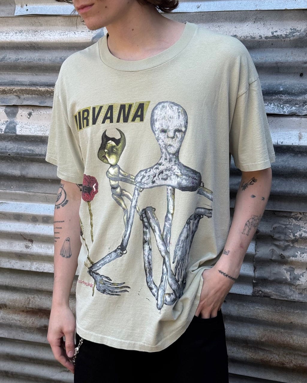1990S NIRVANA 'INCESTICIDE' BAND TEE