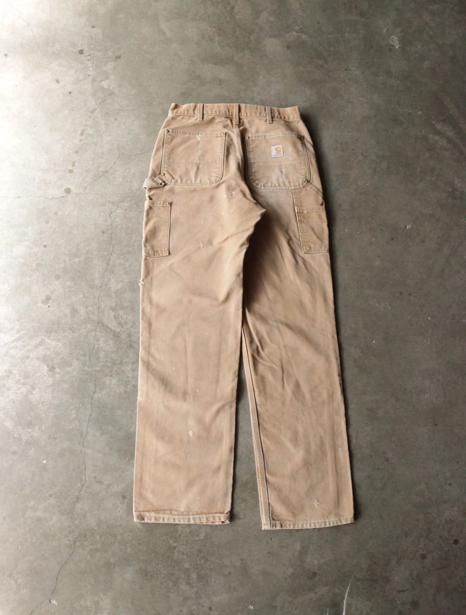 CARHARTT THRASHED DOUBLE KNEE WORK PANTS