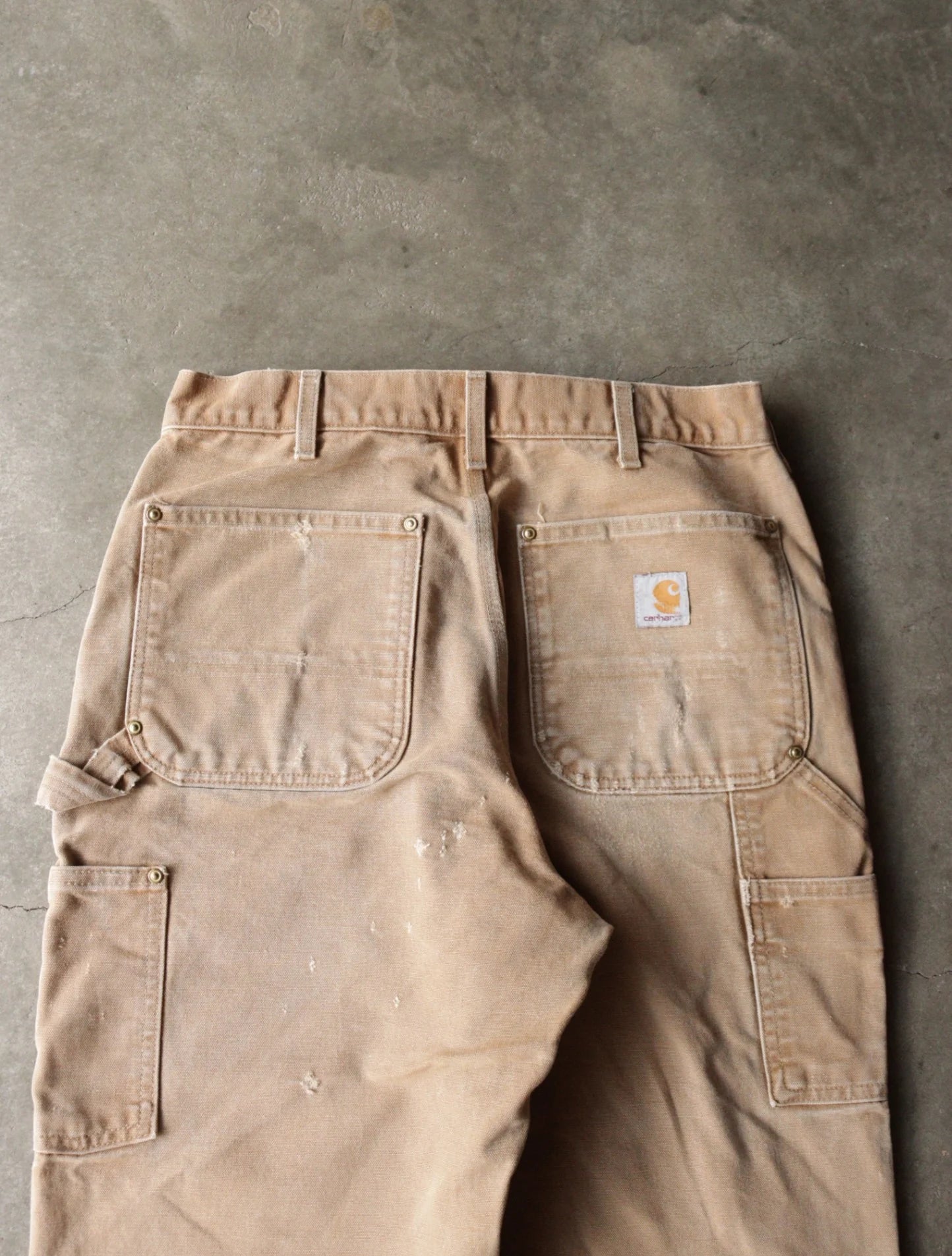 CARHARTT THRASHED DOUBLE KNEE WORK PANTS