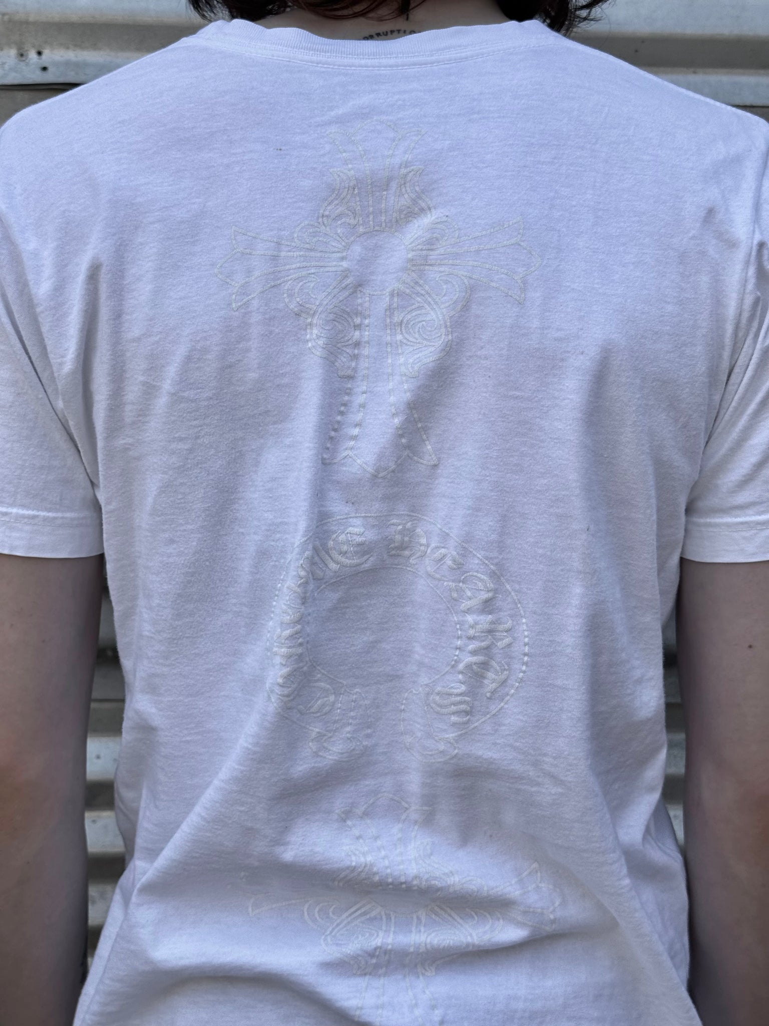 2000S CHROME HEARTS TONAL LOGO TEE
