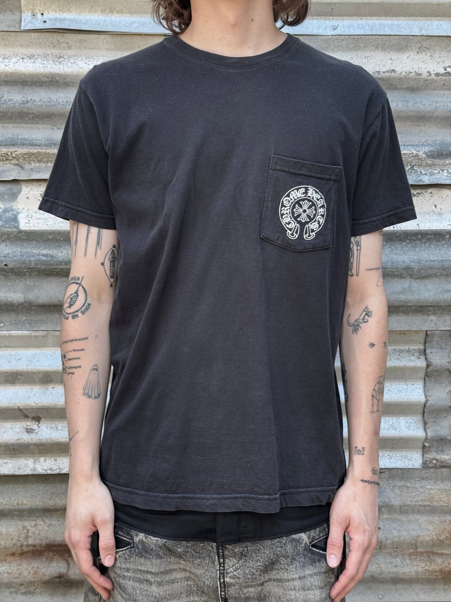 2000S CHROME HEARTS 'TAIPEI' CITY LOGO TEE