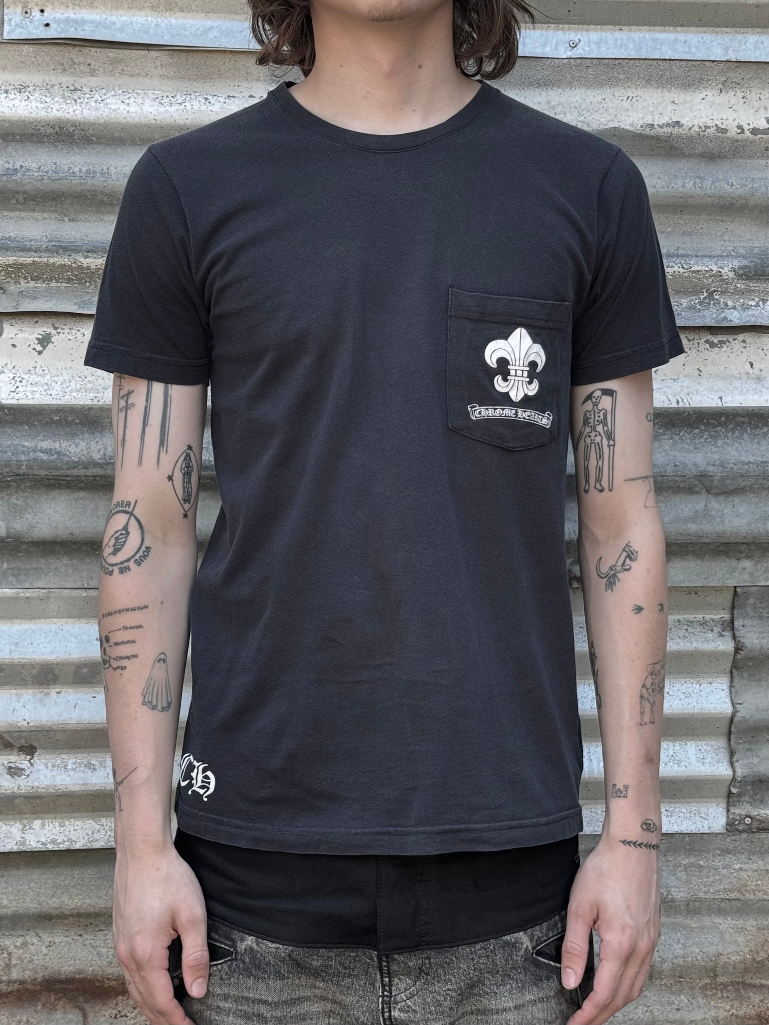 2000S CHROME HEARTS SPADE TEE