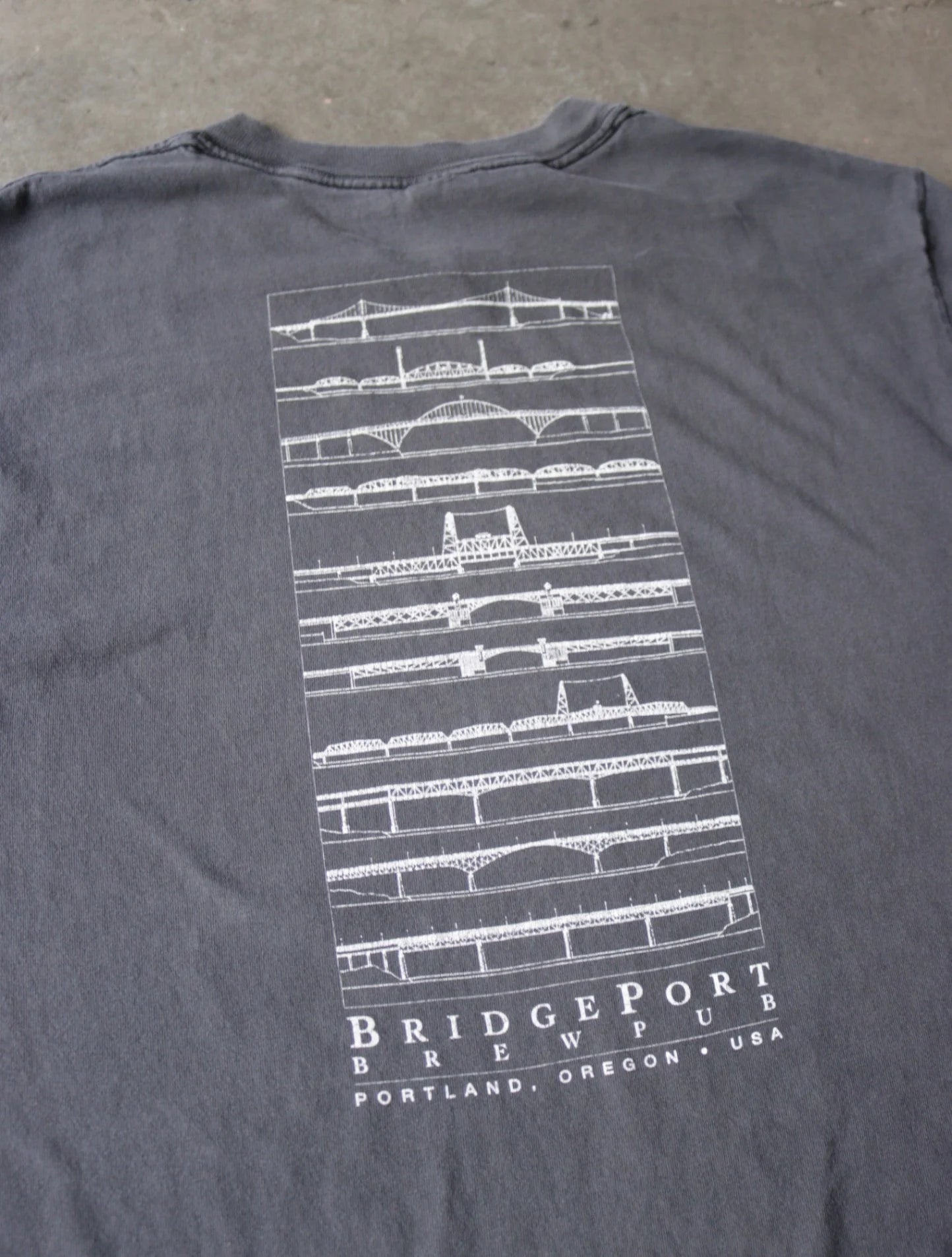 1990S FADED BRIDGEPOINT TEE