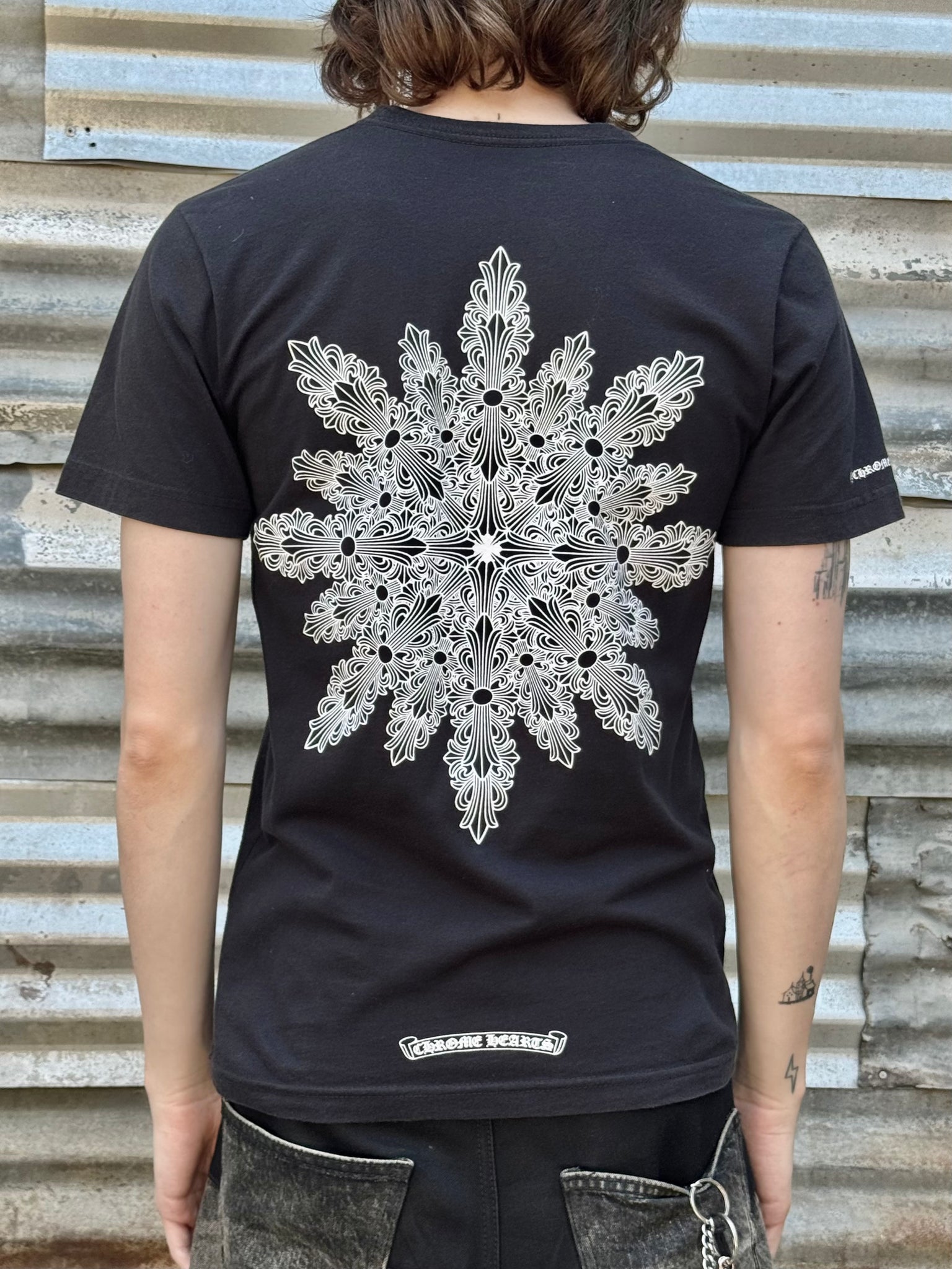2000S CHROME HEARTS FLORAL TEE