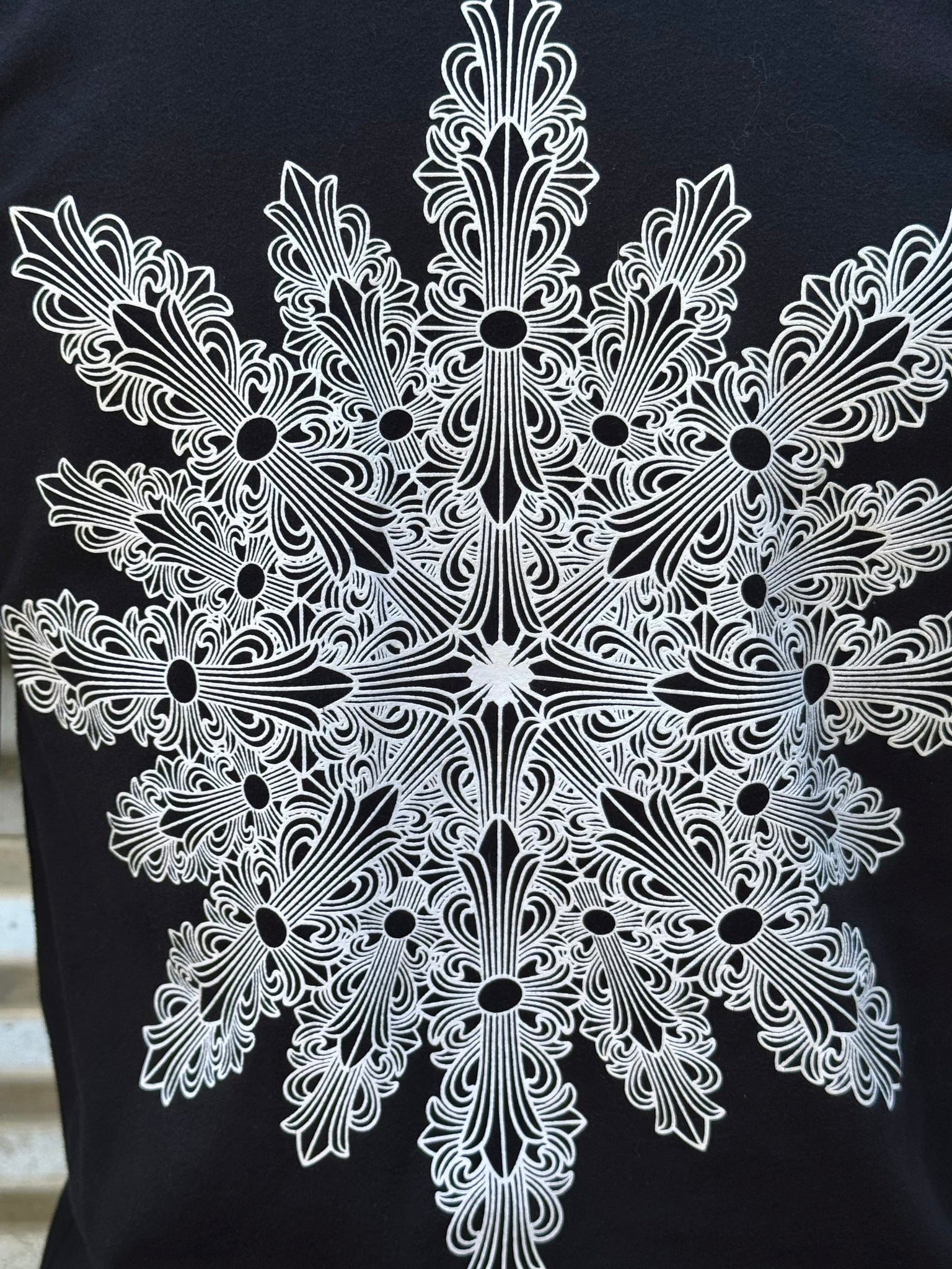2000S CHROME HEARTS FLORAL TEE