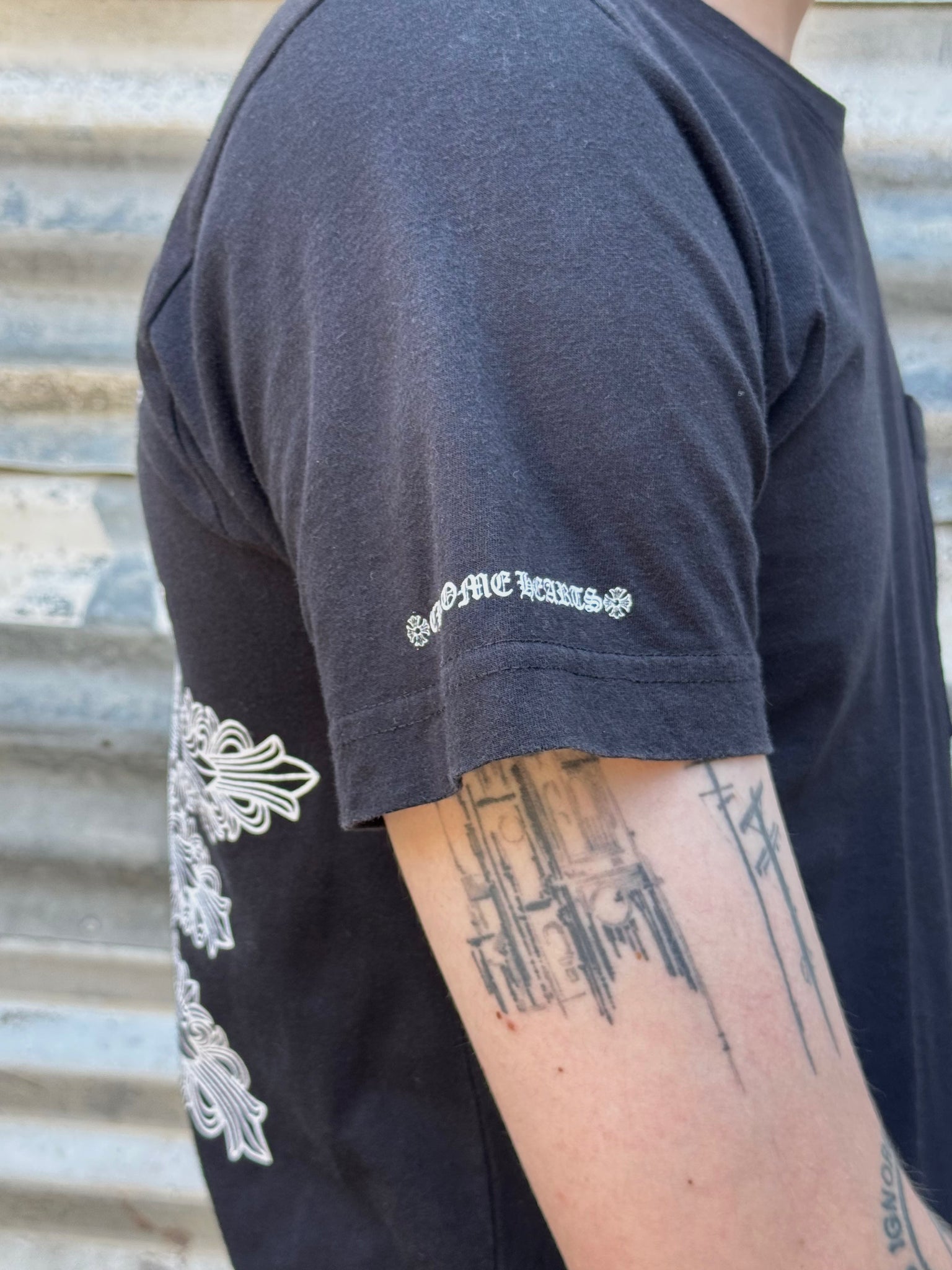 2000S CHROME HEARTS FLORAL TEE