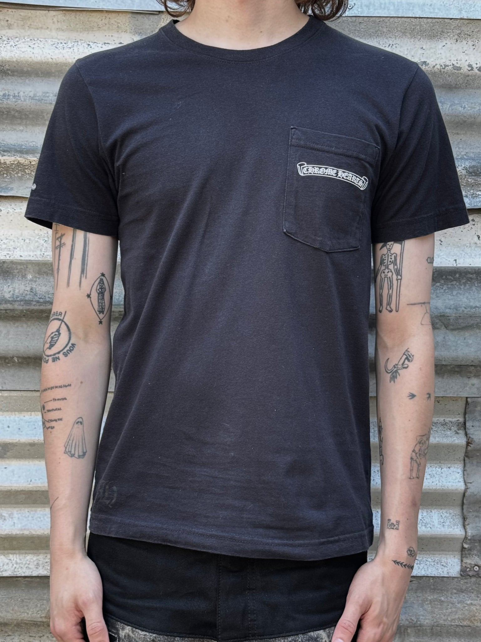 2000S CHROME HEARTS FLORAL TEE