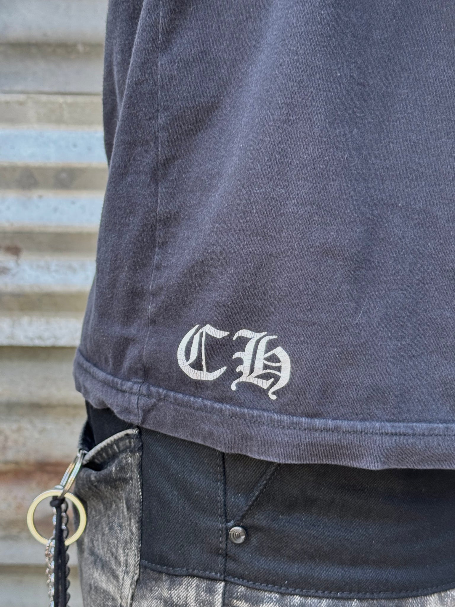 2000S CHROME HEARTS HOLLYWOOD TEE