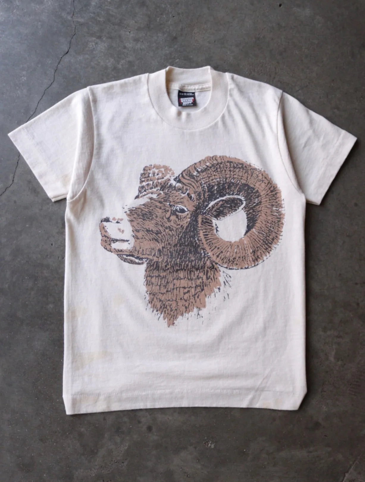 1990S RAM HEAD TEE