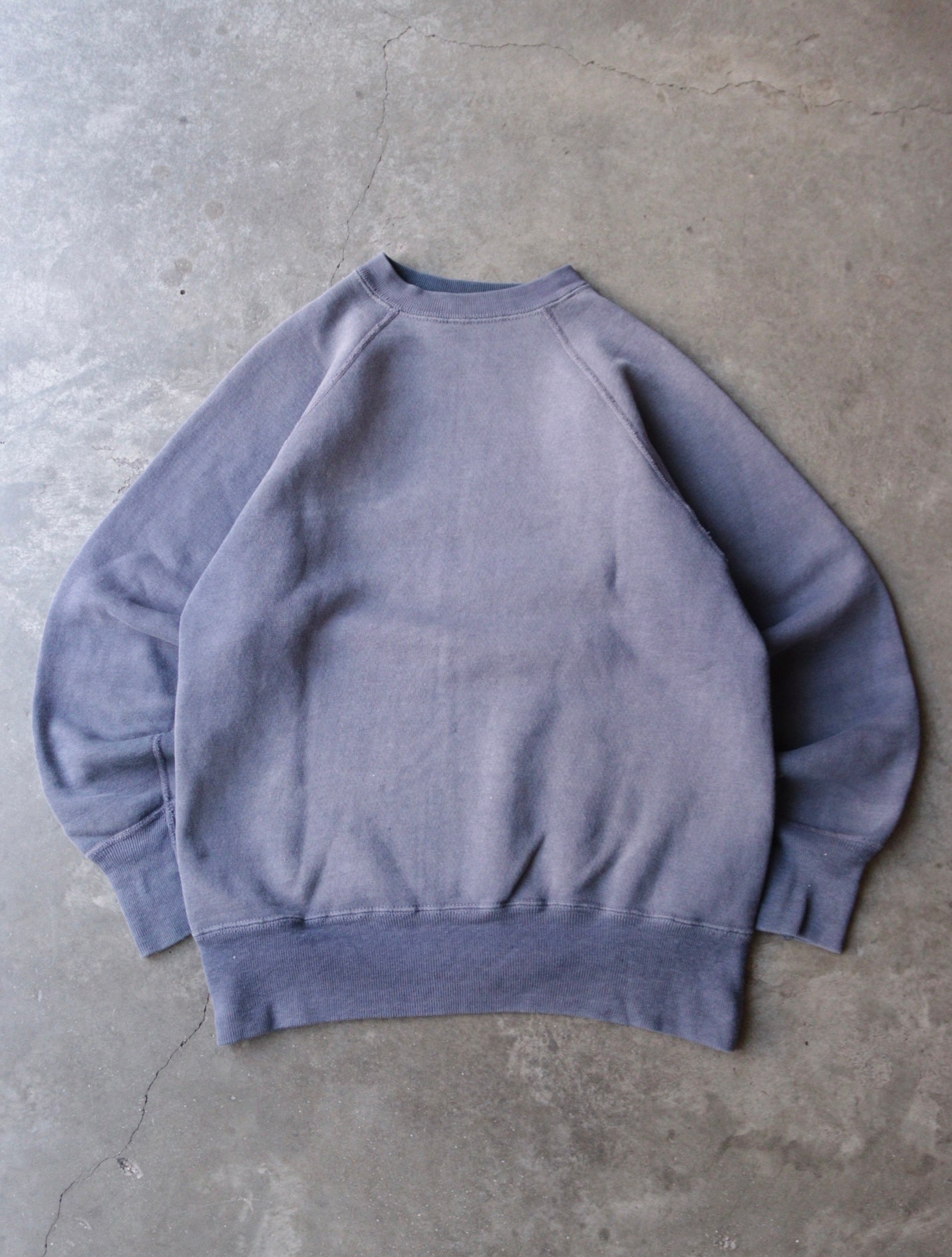 1960S FADED INDIGO SWEATSHIRT