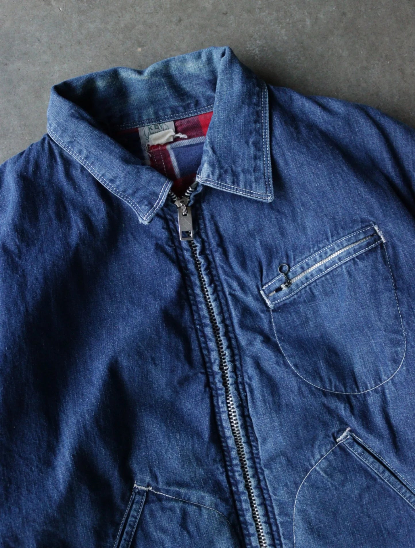 1970S KEY DENIM JACKET