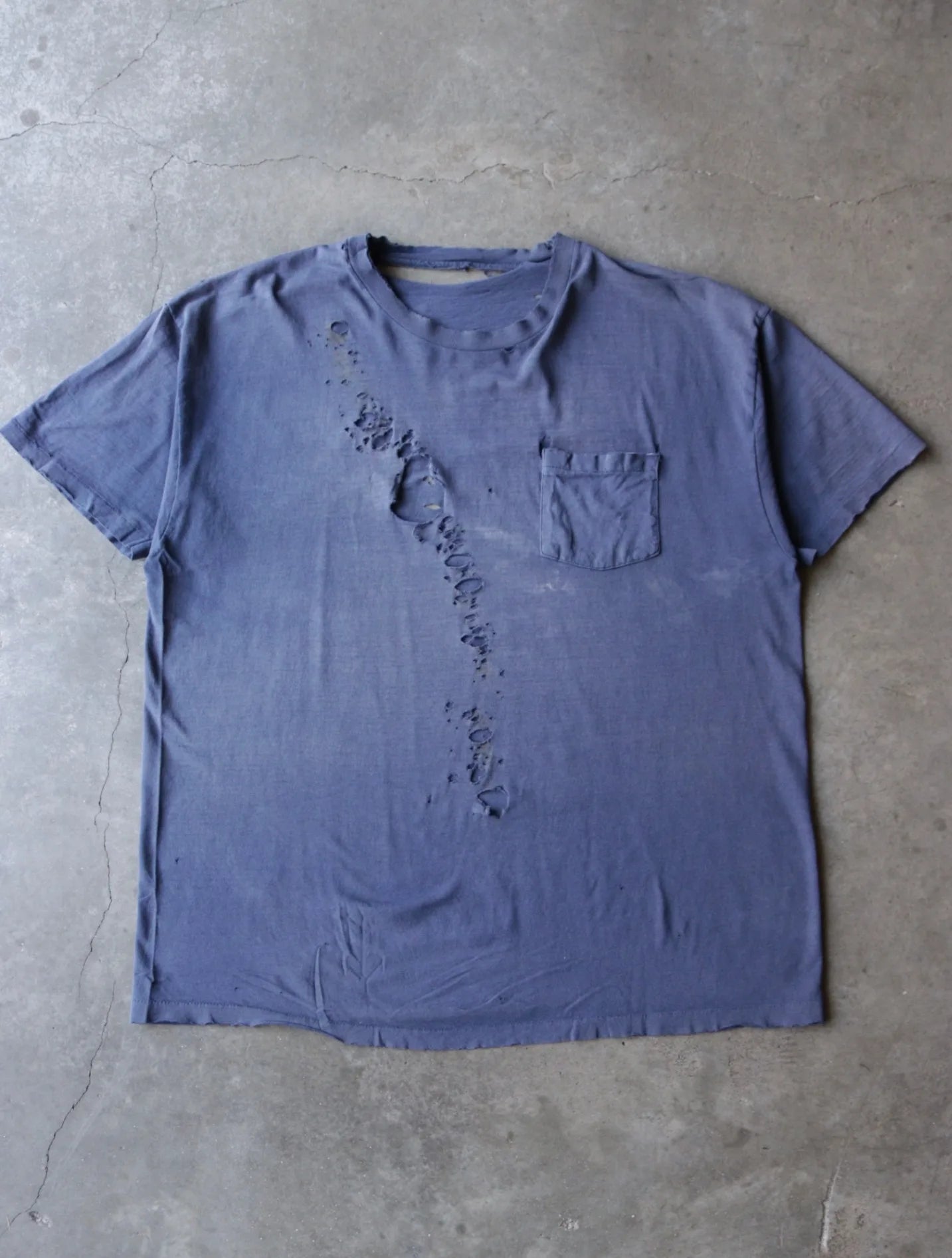 1990S FADED DISTRESSED BLANK TEE