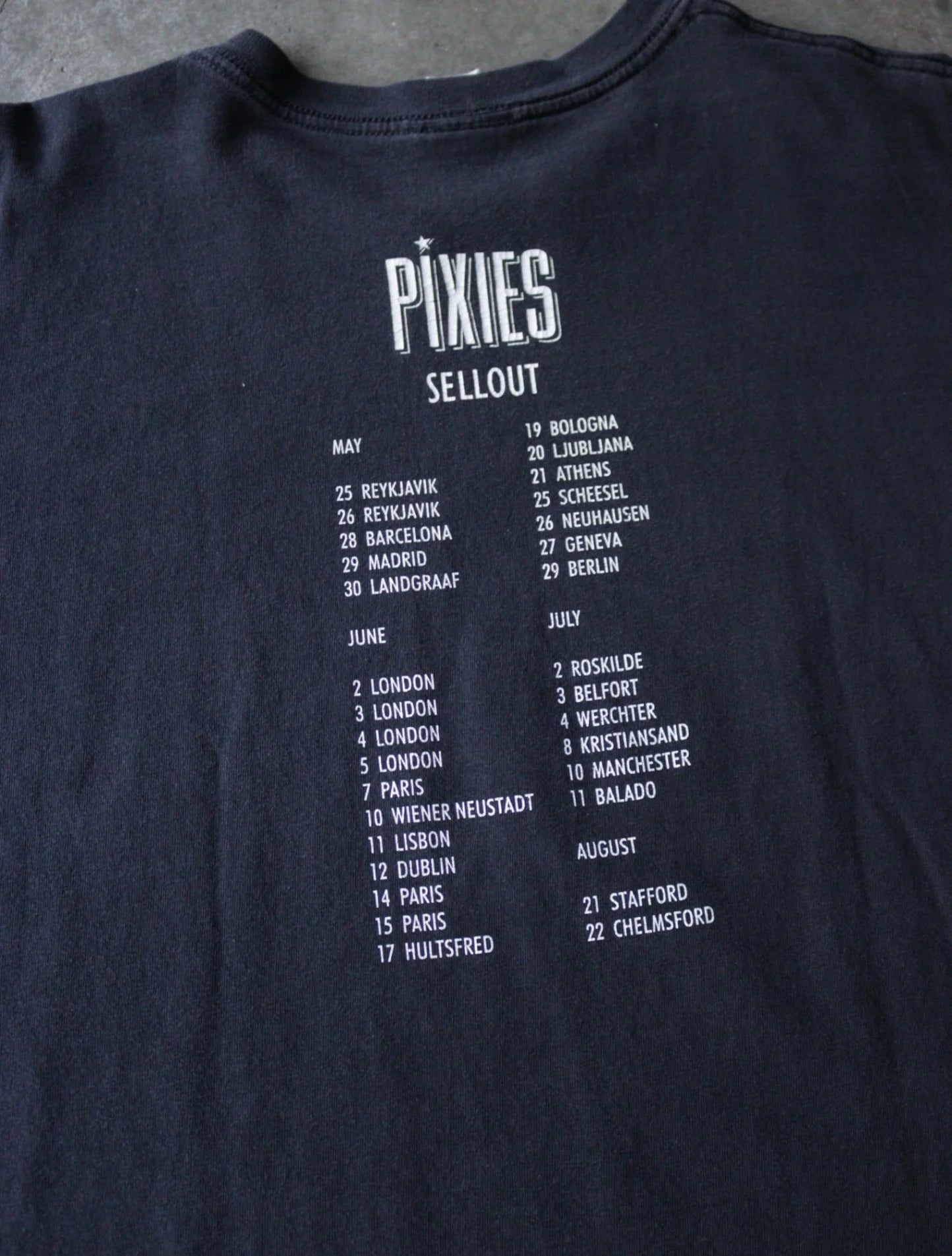 2000S THE PIXIES BAND TEE