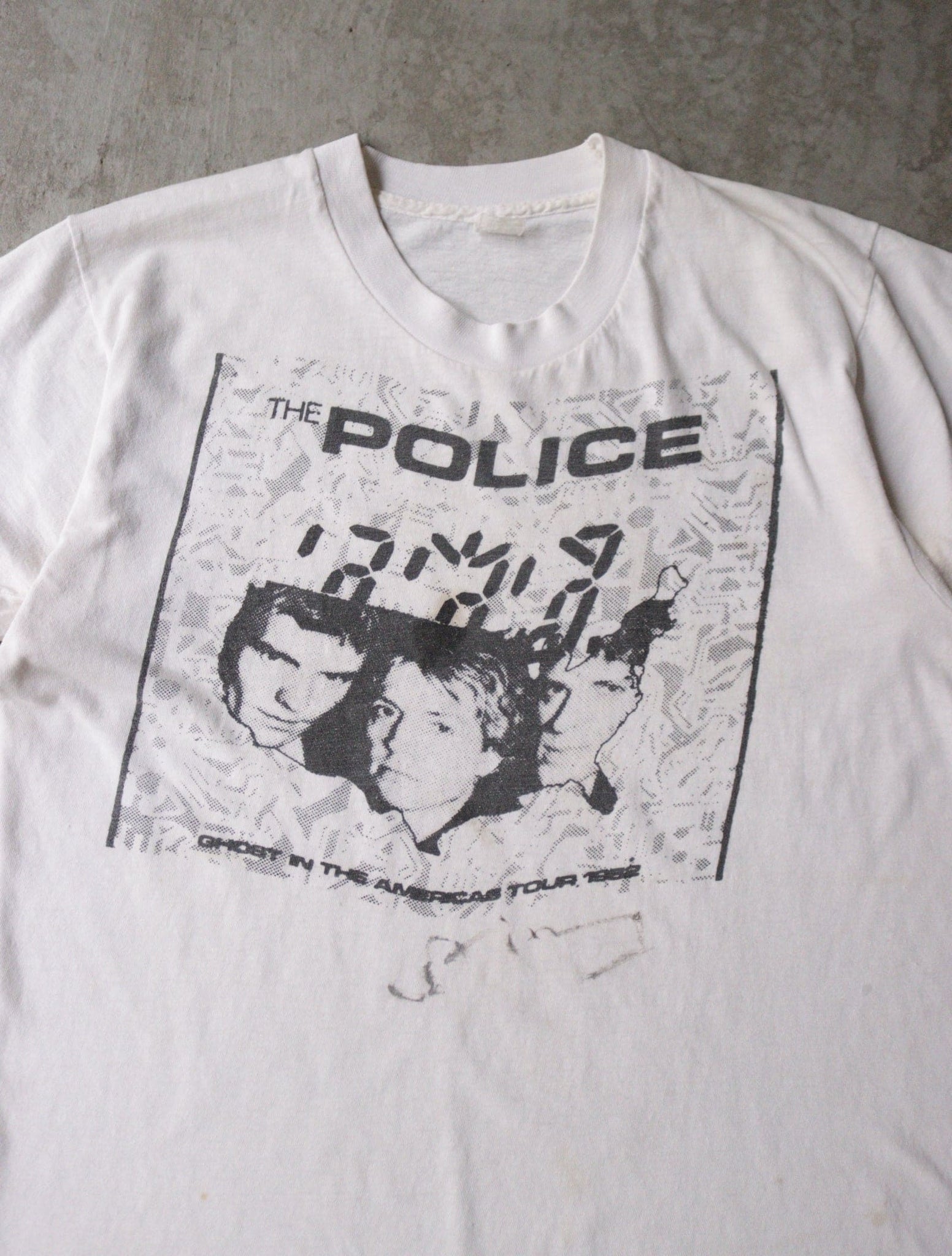 1980S THE POLICE BAND TEE