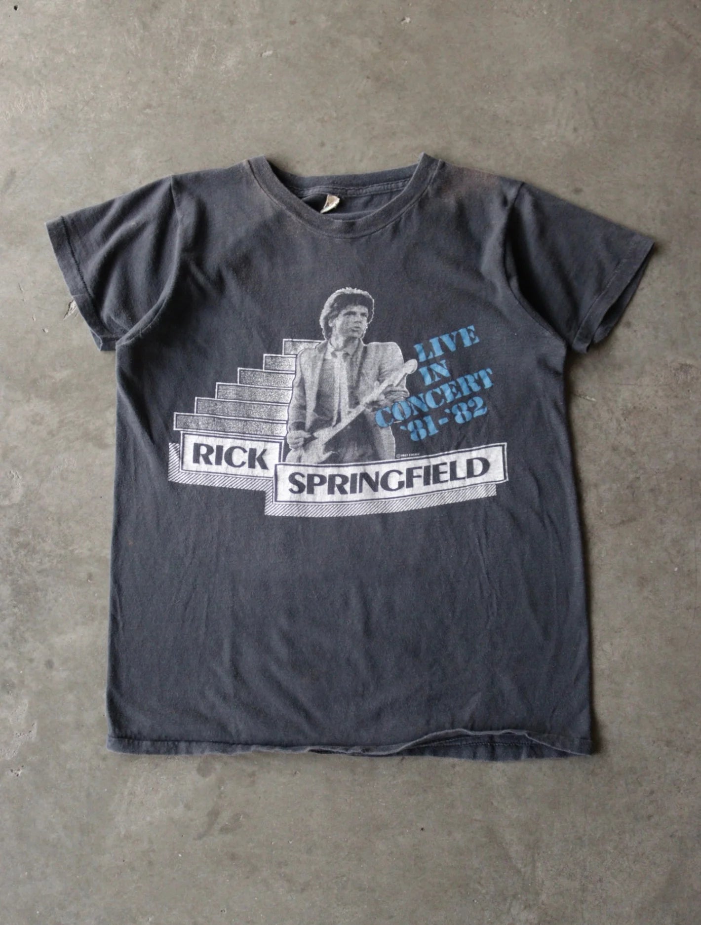 1980S RICK SPRINGFIELD BAND TEE