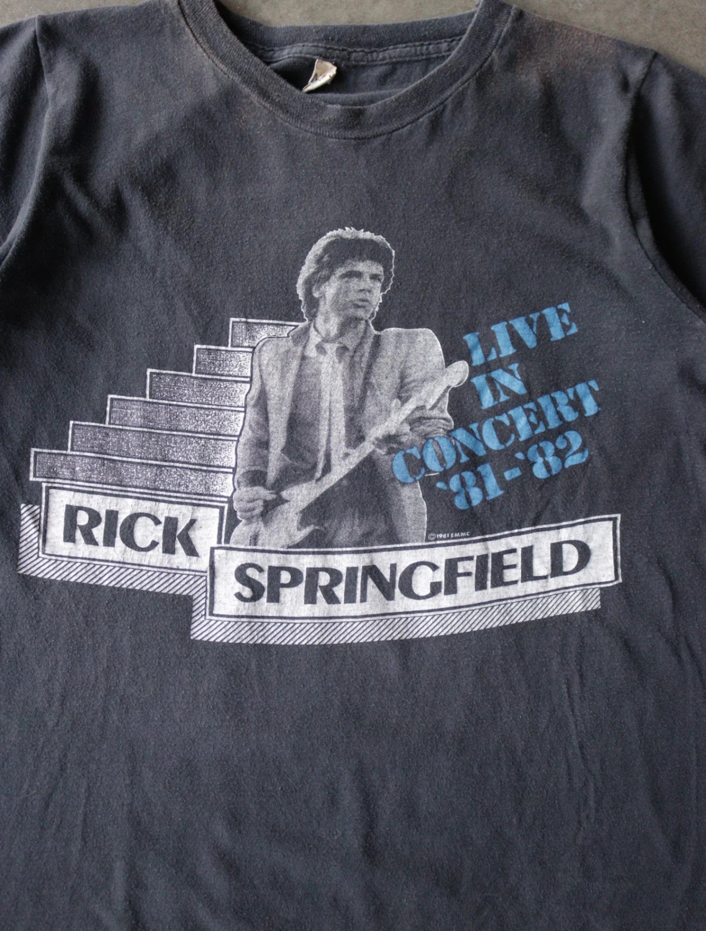 1980S RICK SPRINGFIELD BAND TEE