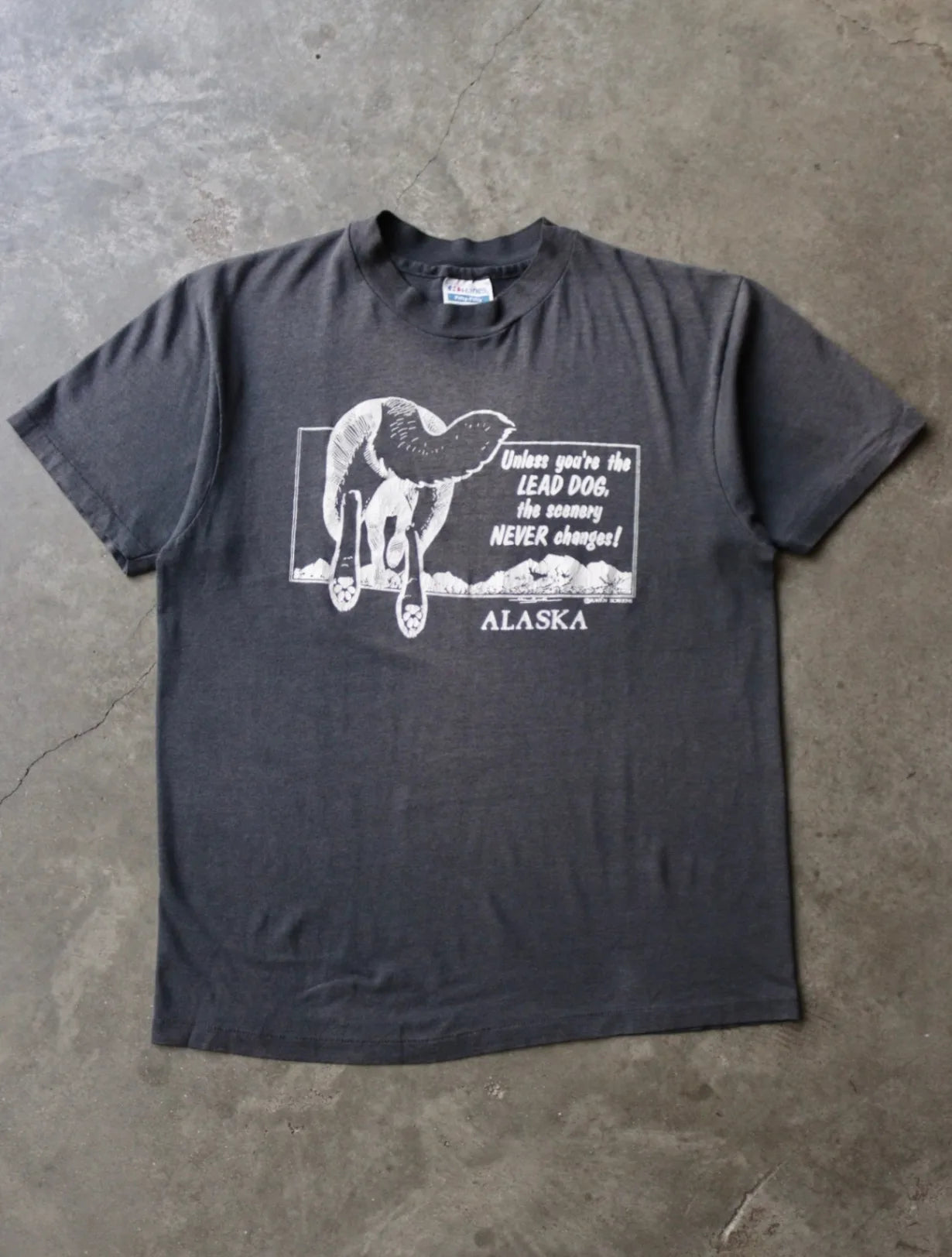 1980S ALASKA DOG TEE