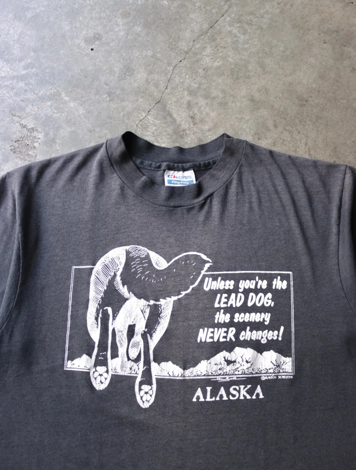 1980S ALASKA DOG TEE