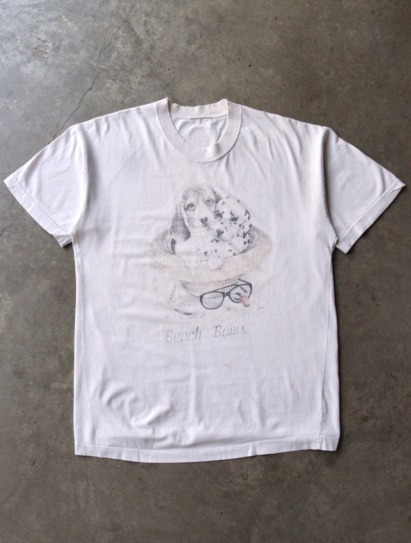 1990S SUN FADED BEACH BUMS TEE