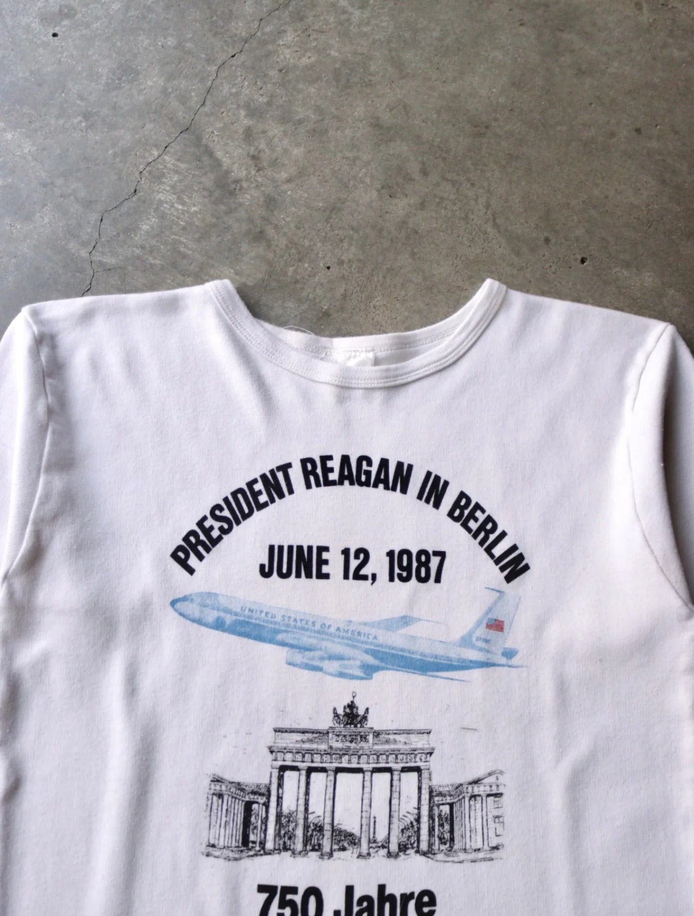 1980S REAGAN IN BERLIN TEE