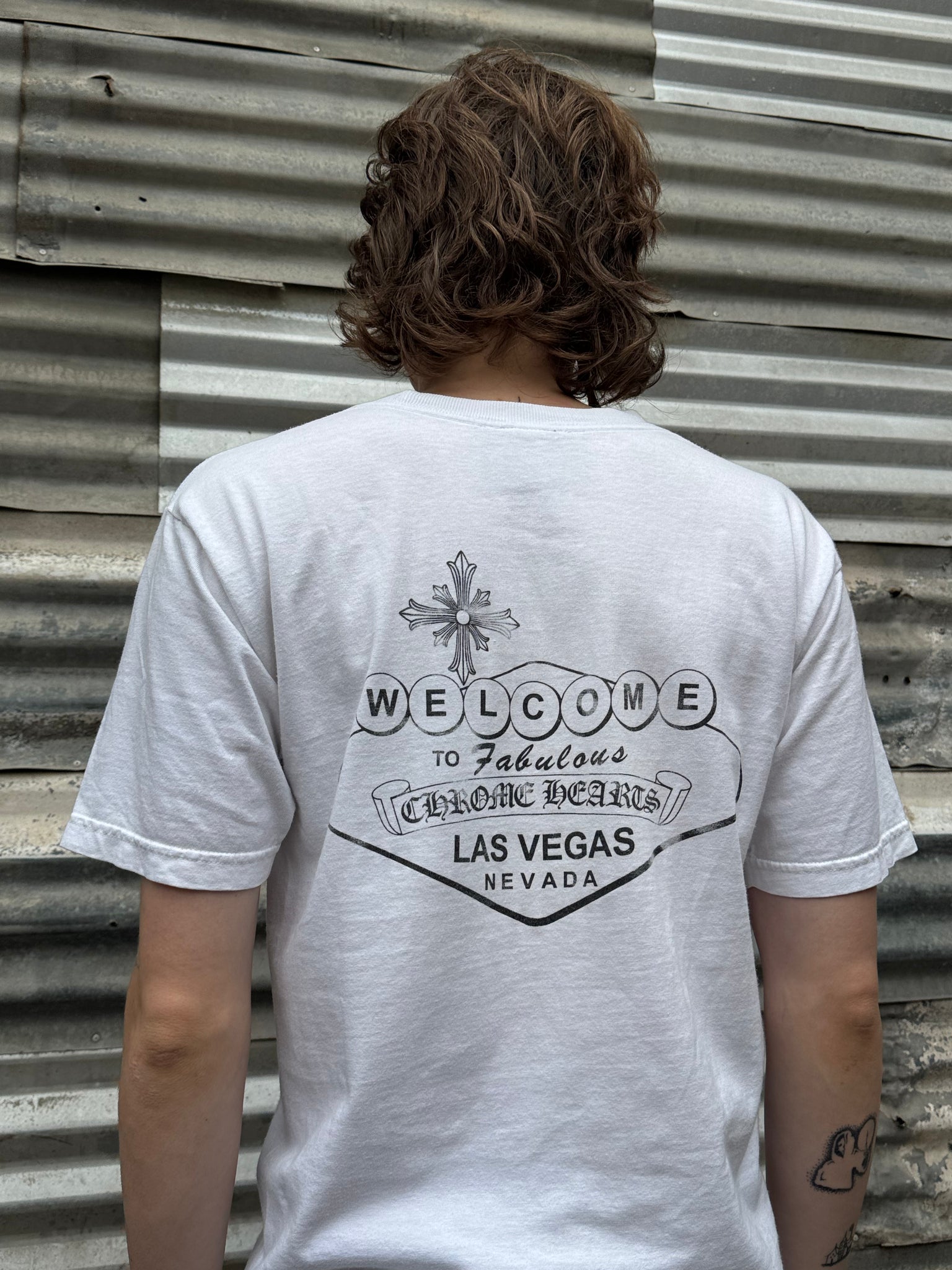 2000S CHROME HEARTS LAS VEGAS TEE